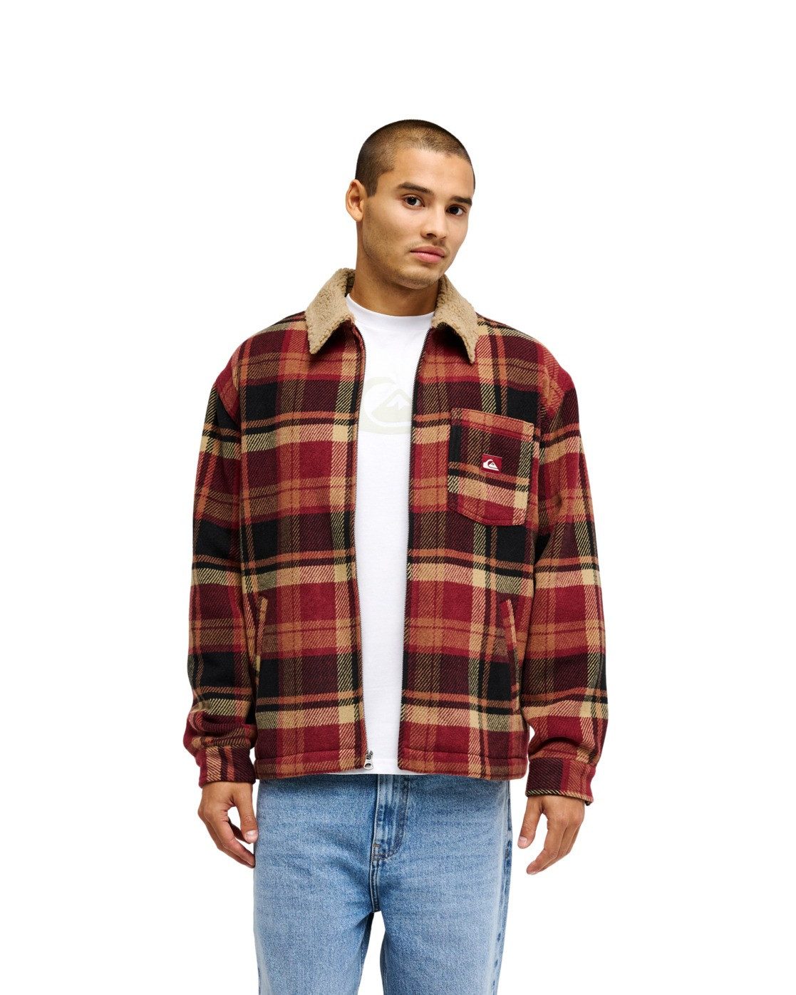 Quiksilver Bomberjacke Dna Sherpa Harrington