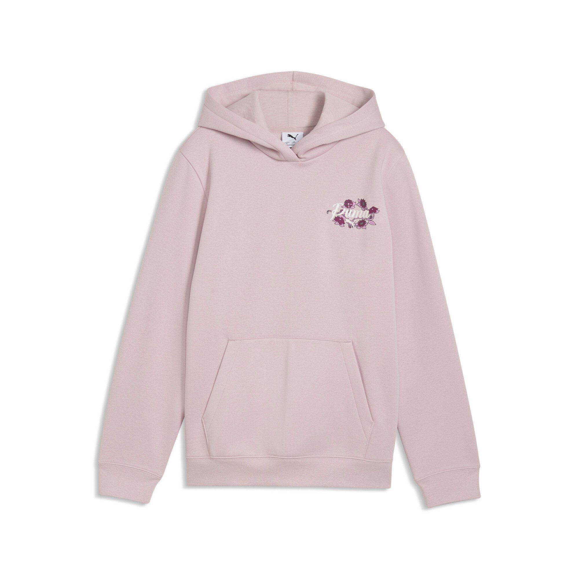 PUMA Kapuzensweatshirt ESS NATURE 20 GRAPHIC HOODIE FL mit Kapuze, Kängurutasche, Regular Fit, für Jugendliche