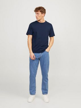 Jack & Jones T-Shirt JJEORGANIC BASIC TEE SS O-NE 5PK MP NOOS (Packung, 5-tlg., 5er-Pack)