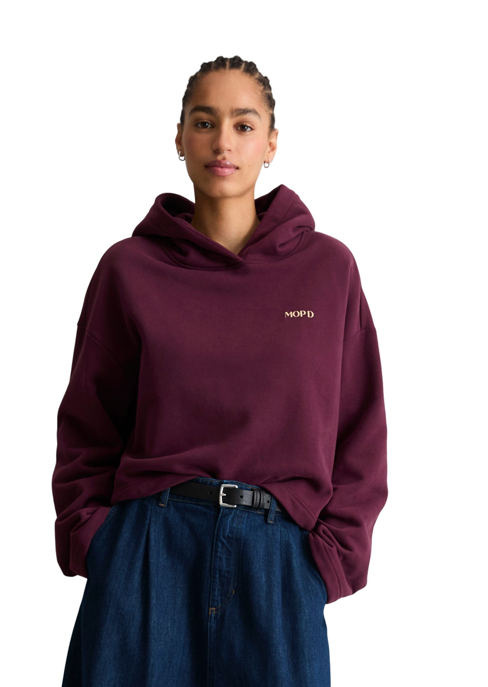 Marc O'Polo DENIM Sweatshirt aus softer Bio-Baumwolle