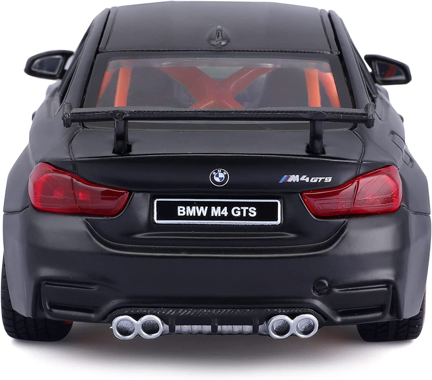 Maisto® Modellauto BMW M4 GTS (matt-schwarz), Maßstab 1:24, detailliertes Modell