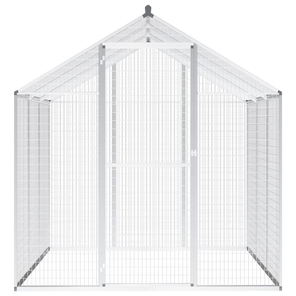 vidaXL Voliere 183 x 178 x 194 cm Außenvoliere Aluminium 183x178x194 cm