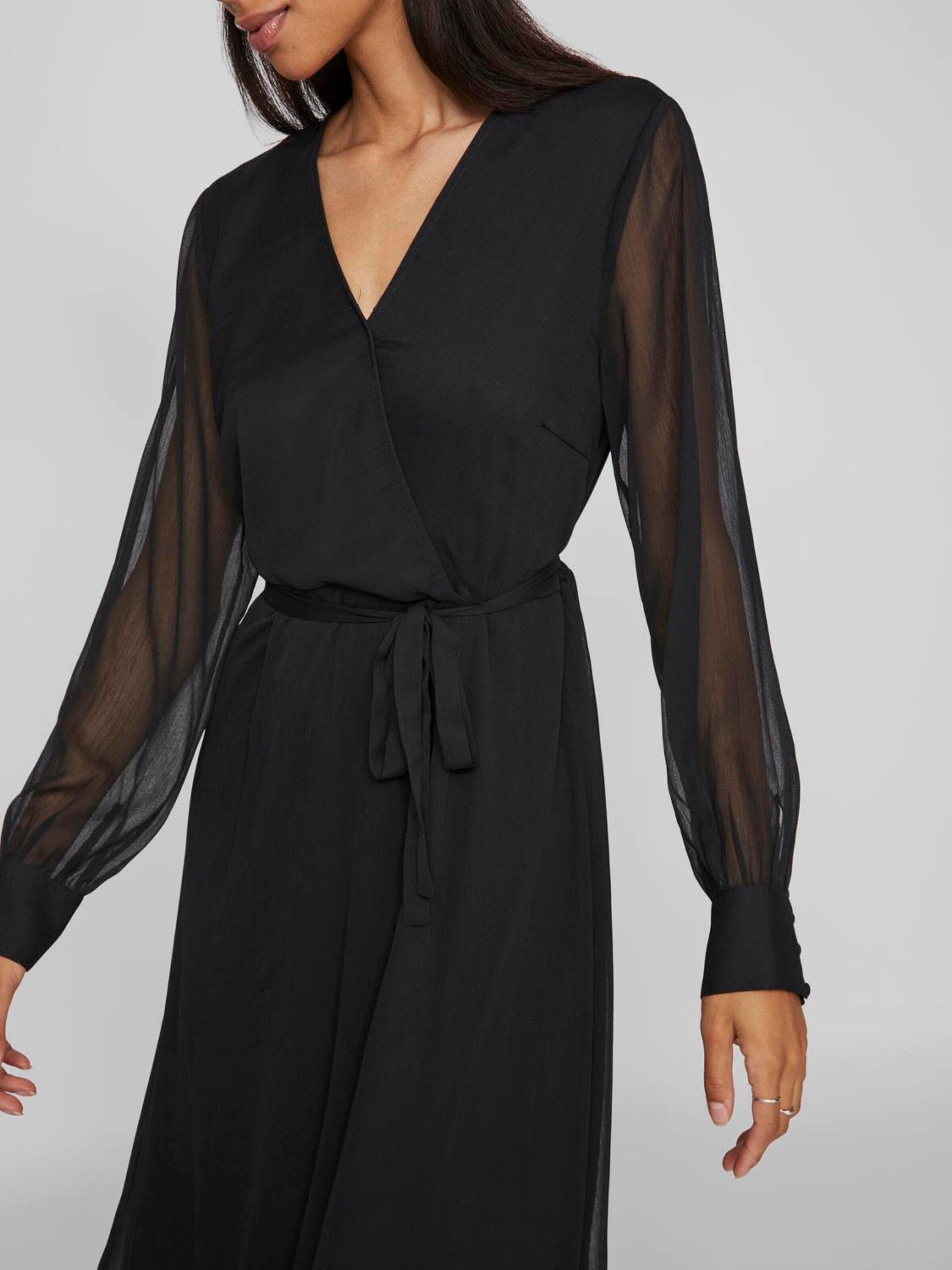 Vila Wickelkleid VIFalia (1-tlg) Drapiert/gerafft