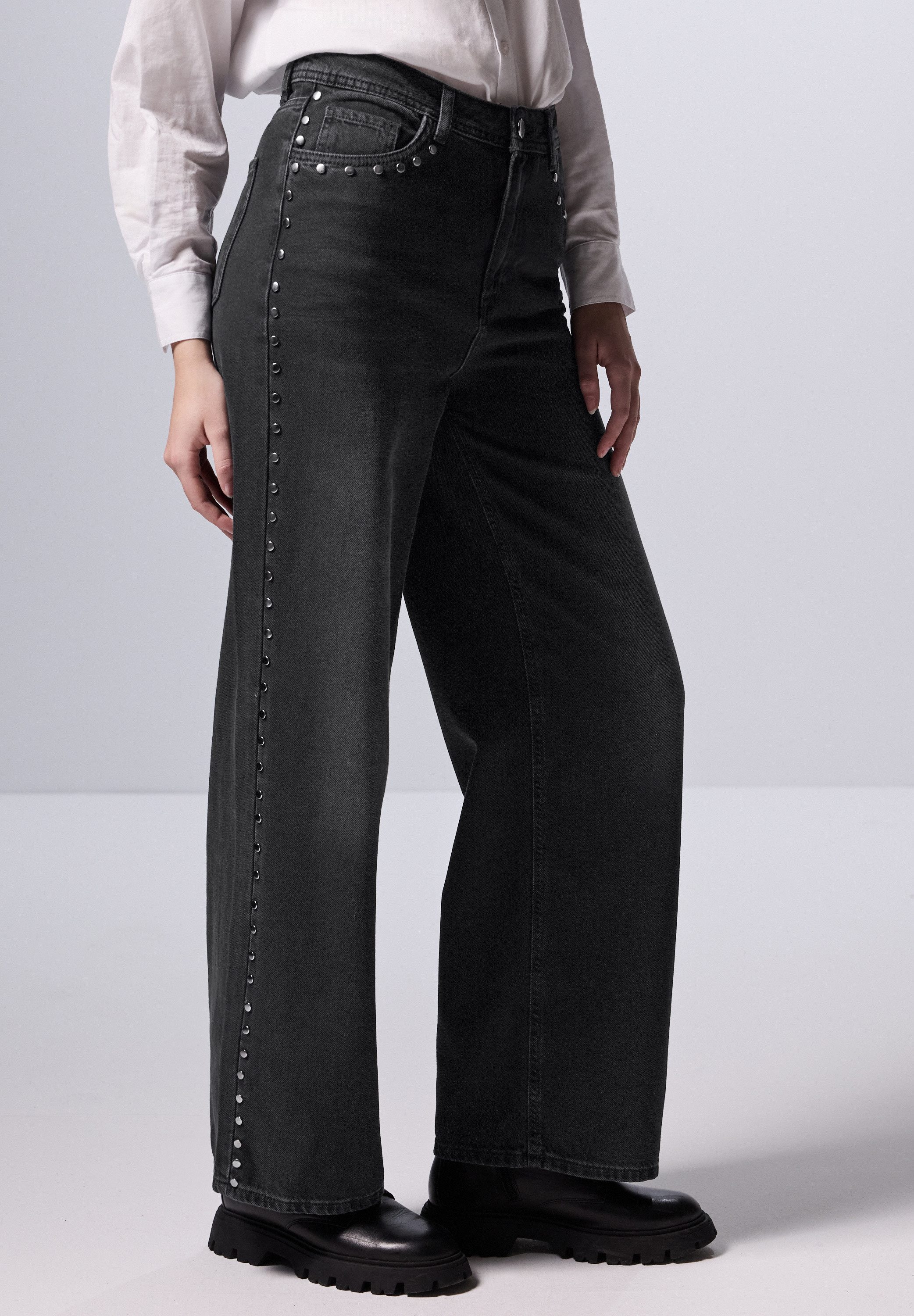 STREET ONE STUDIO Loose-fit-Jeans im Loose günstig online kaufen