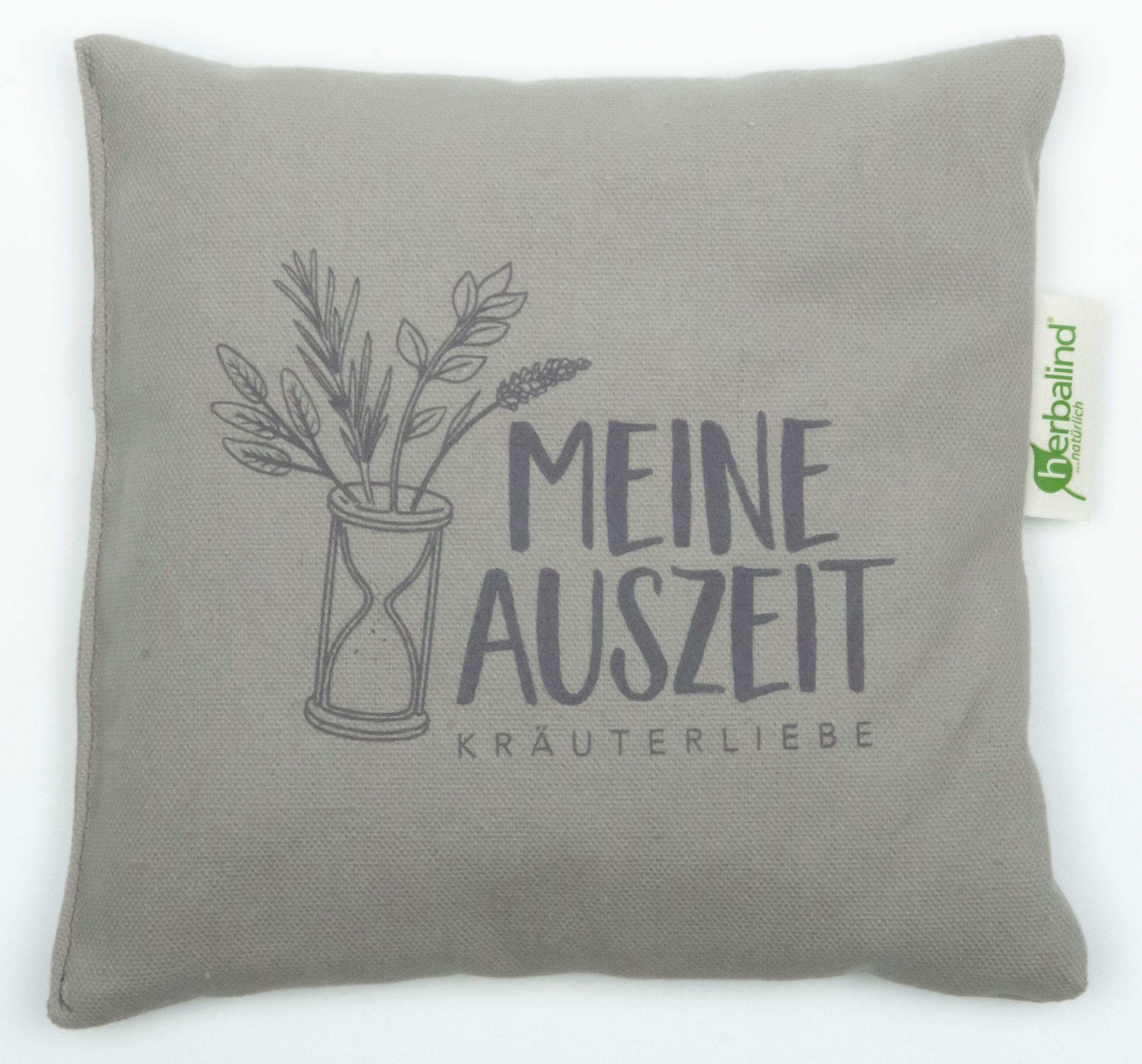 herbalind Kräuterkissen Taupe, AUSZEIT MEINE 1-tlg