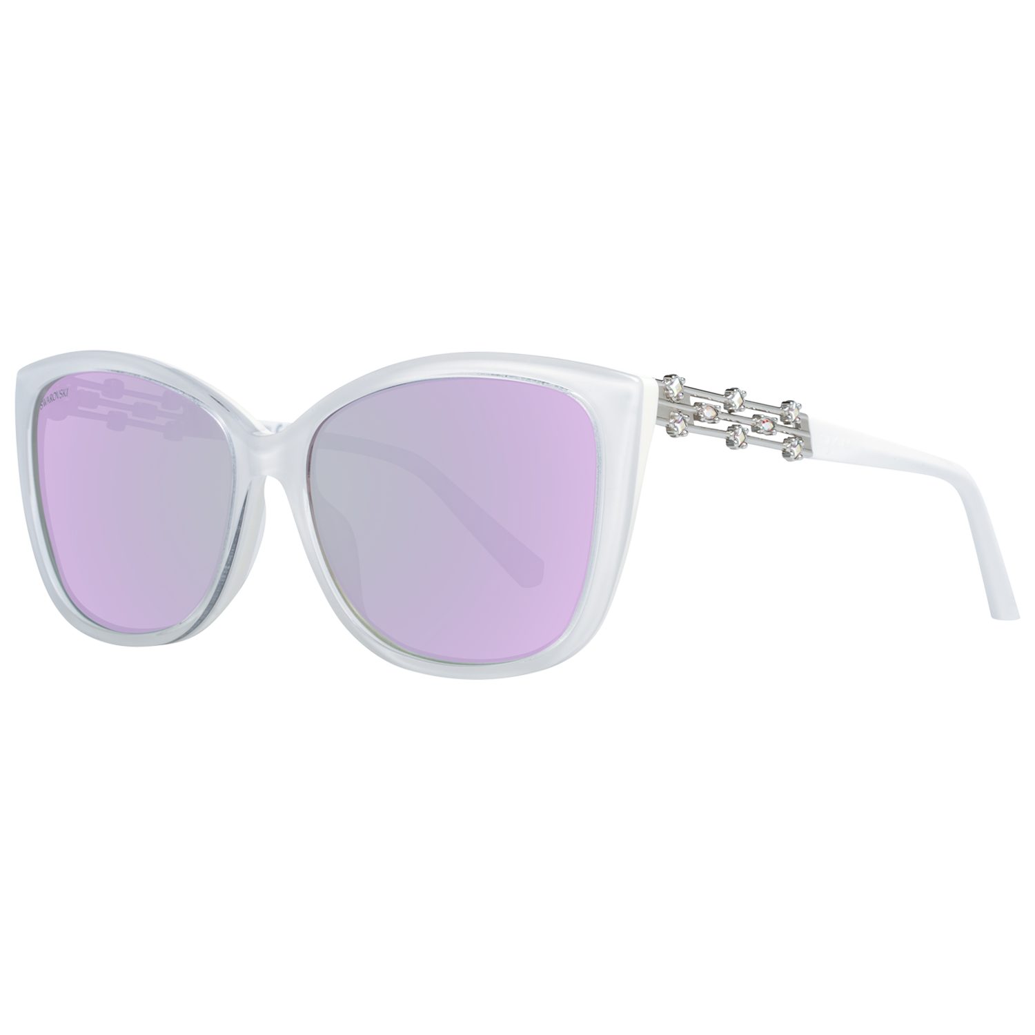 Swarovski Sonnenbrille Swarovski Sonnenbrille SK0291 21Z 57 Damen Weiß