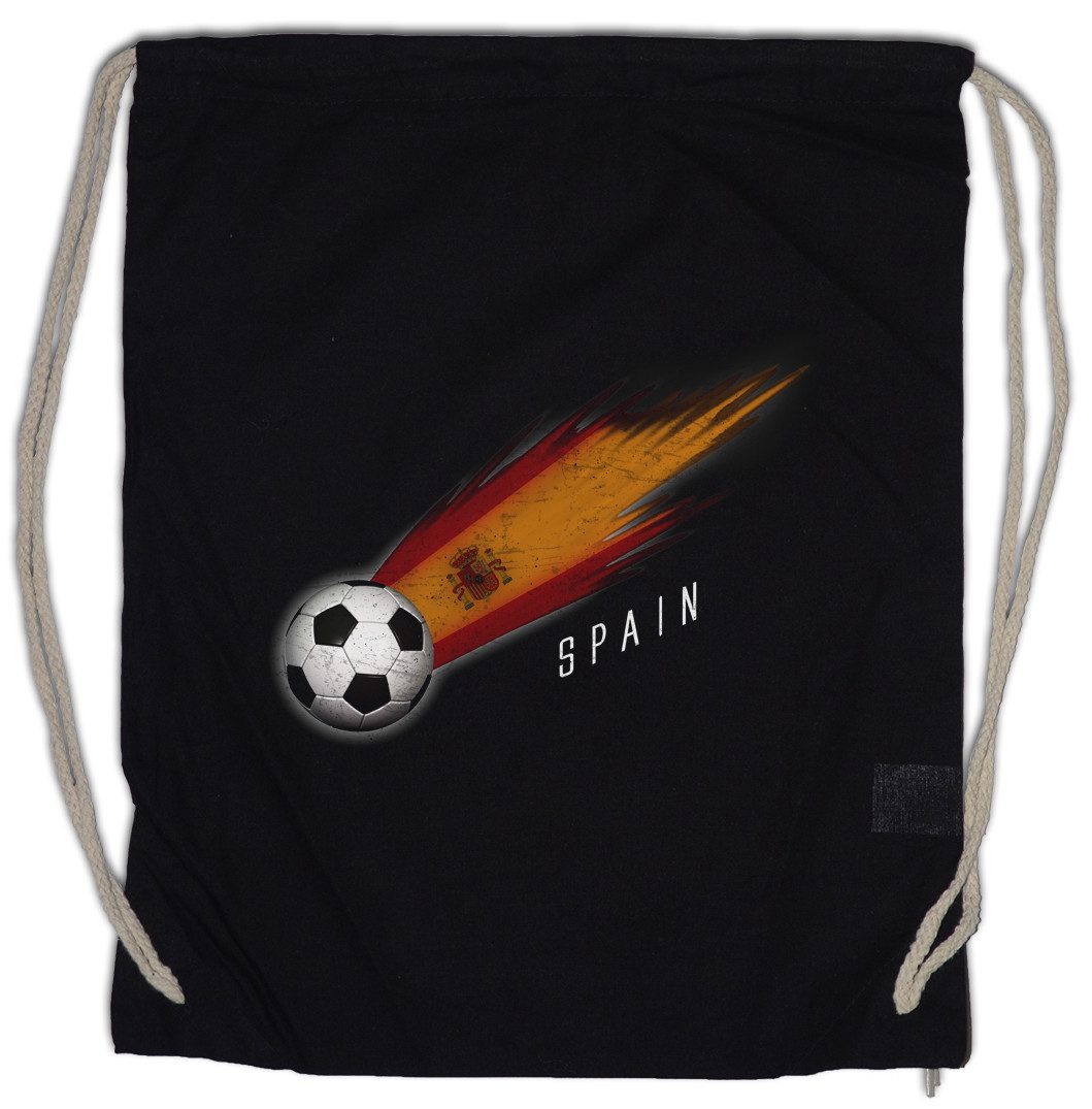 Urban Backwoods Turnbeutel Spain Football Comet I Turnbeutel Spanien Fahne Spanisch Spanische (1-tlg), Spanish Fußball Fussball Komet