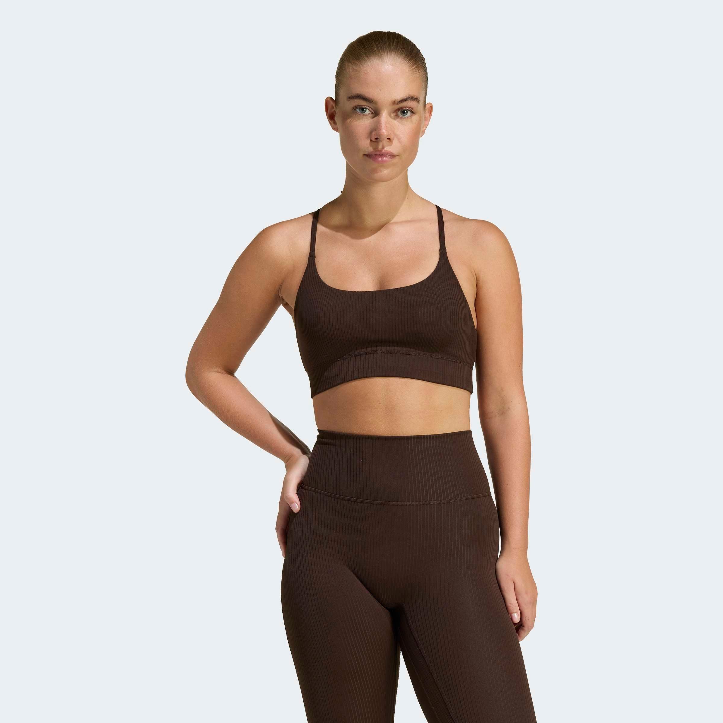 adidas Performance Sport-BH ADIDAS ALL ME LIGHT SUPPORT RIB BRA LONGLINE (1 günstig online kaufen