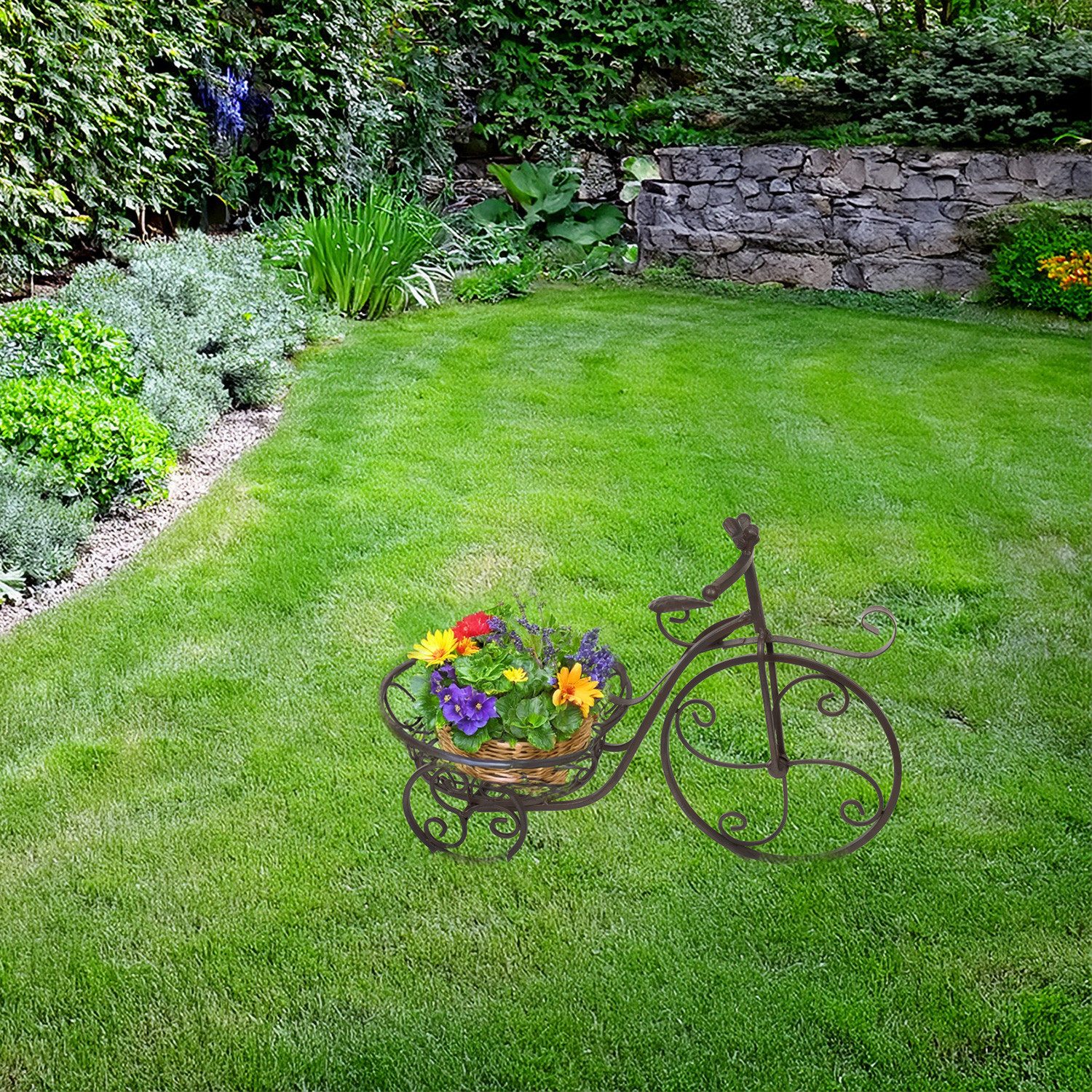 Moritz Blumentopf Pflanzfahrrad 55 x 37 x 27,5 cm, Pflanzkorb Landhausstil günstig online kaufen