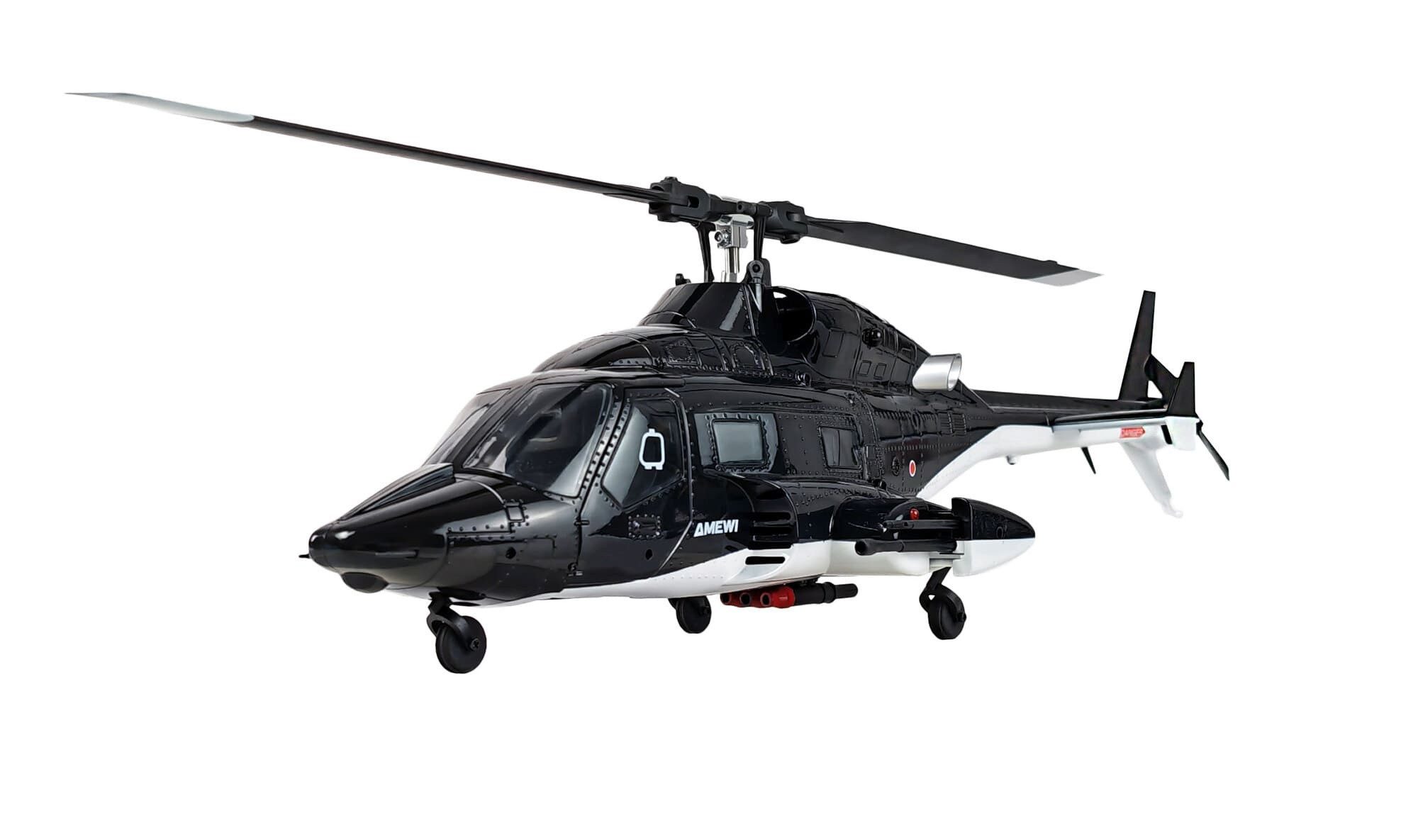Amewi RC-Helikopter Amewi Bell 222 Airwolf Pro GPS Helikopter 8-Kanal 3D/6G RTF