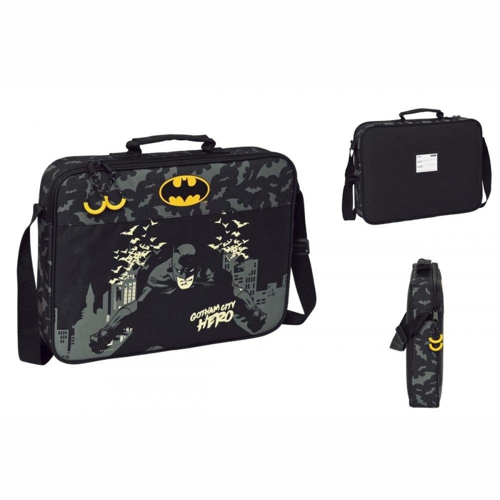 38 cm x Batman 28 Hero x Batman Handtasche 6 Schwarz Schultasche