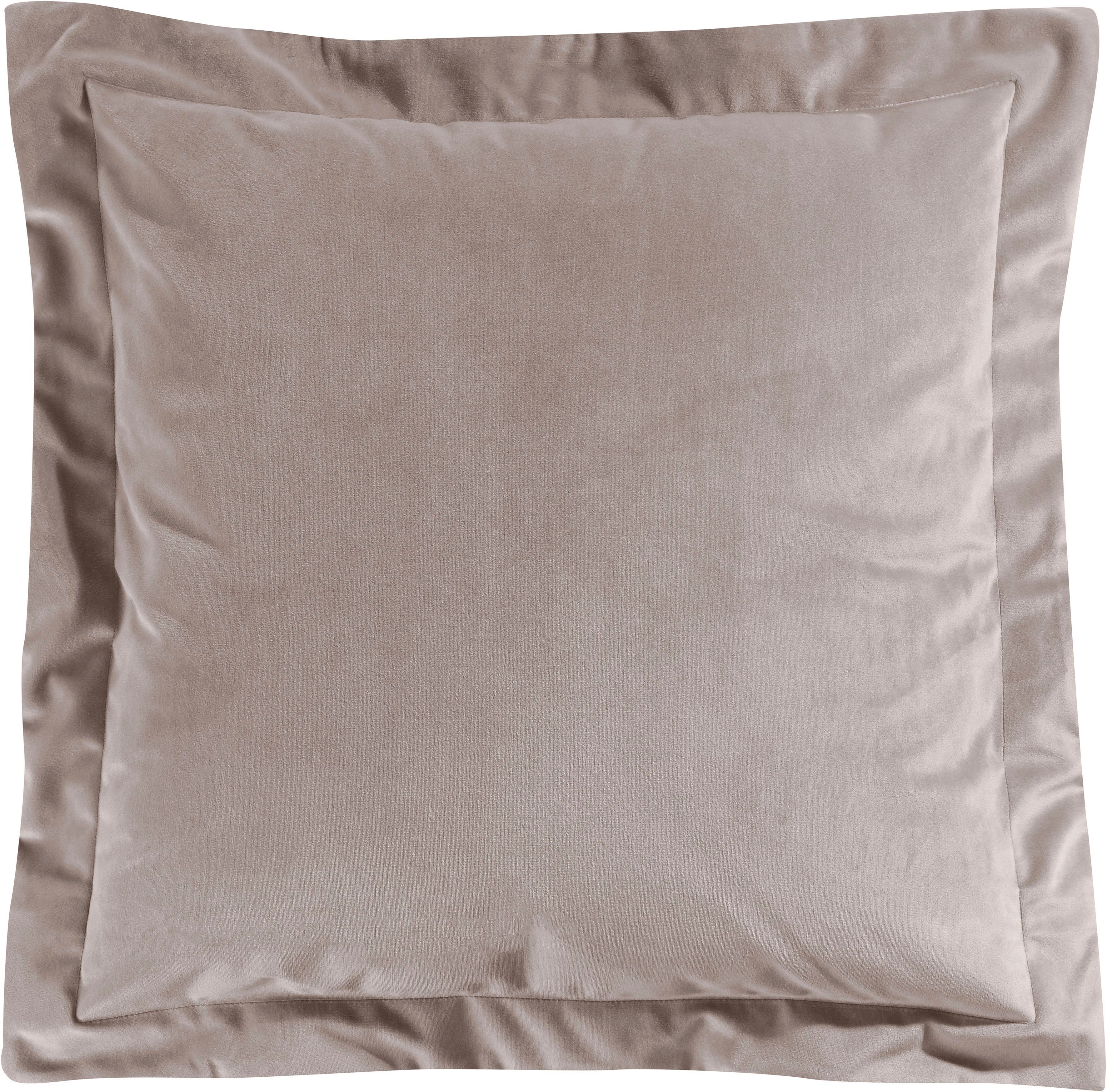 LeGer Home by Lena Gercke Dekokissen Samt Ladina, mit Stehsaum, Kissenhülle ohne Füllung, 1 Stück 50 x 50 cm. Reduzierter Preis € 13,99. Unverbindliche Preisempfehlung € 24,00