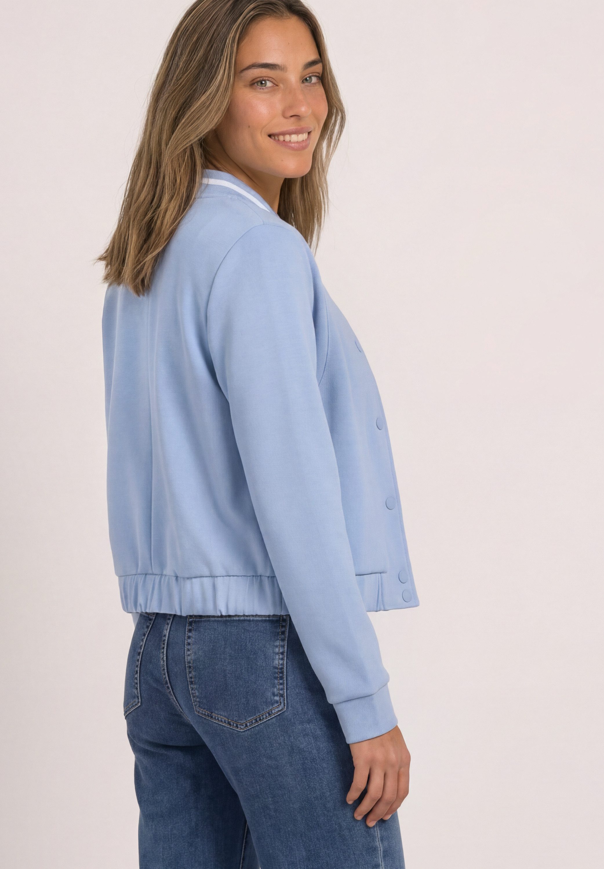 STREET ONE Cardigan im Silk Look
