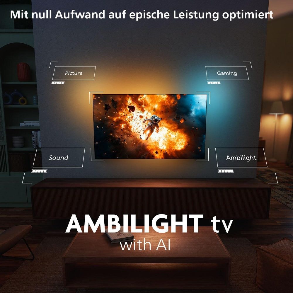 Philips 77OLED760 OLED-Fernseher (77 Zol...