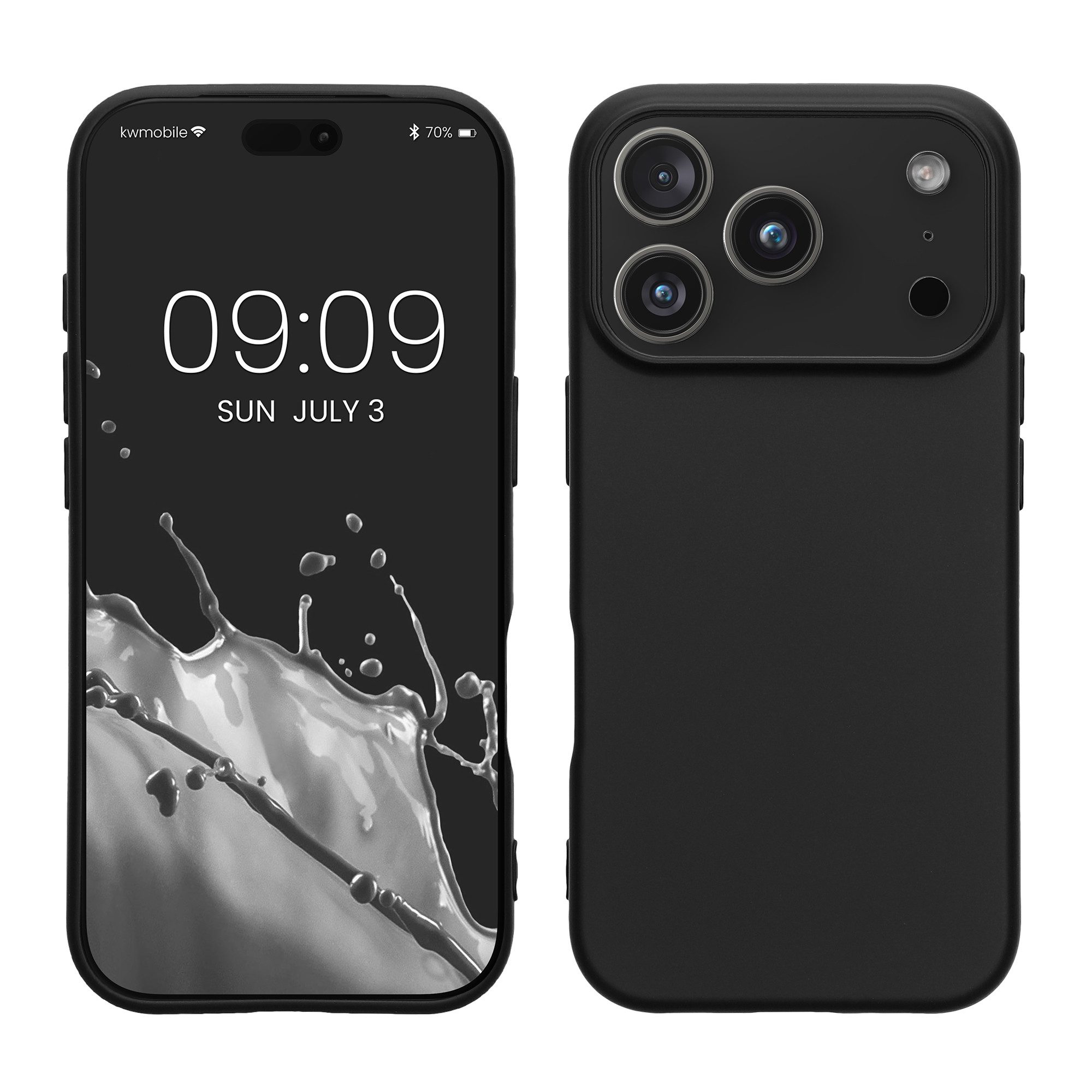 kwmobile Smartphone-Hülle Slim Case für Apple iPhone 18 Pro Max / iPhone 17 Pro Max, Hülle Silikon Handy - Handyhülle gummiert