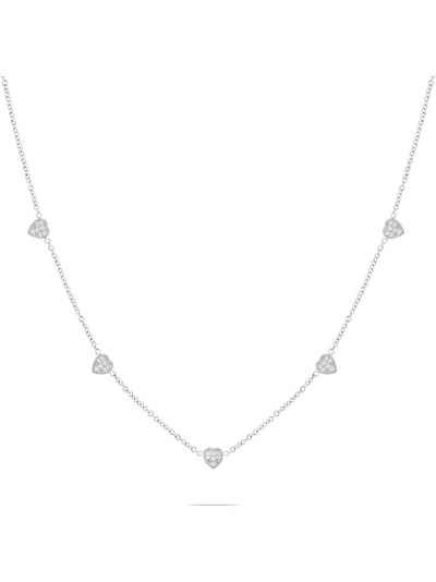 GUIDO MARIA KRETSCHMER Edelstahlkette GMK Collection Damen-Kette Edelstahl 35 Zirkon