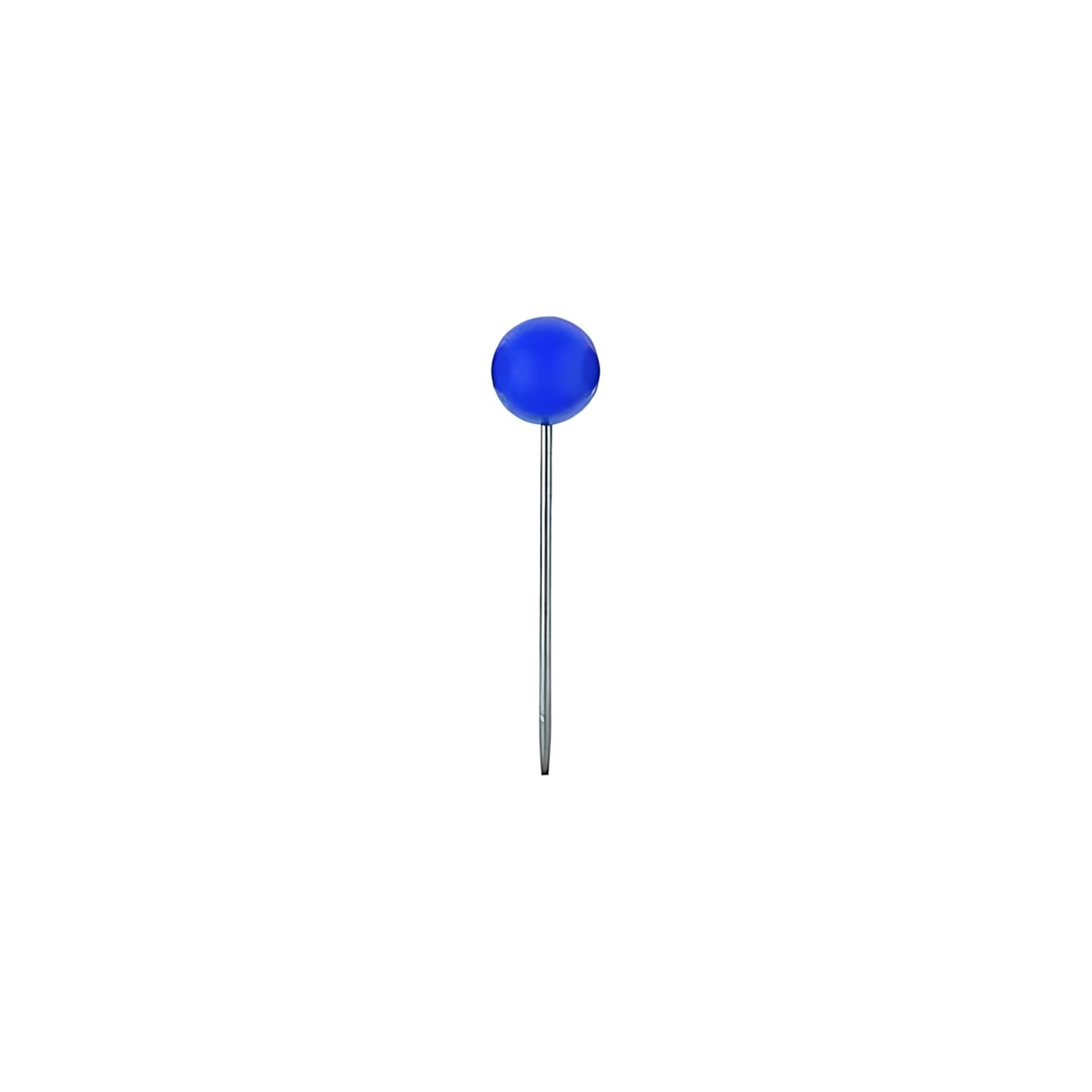 Moderationskoffer Alco Landkartennadel 16mm Ø5mm blau 50 Stück