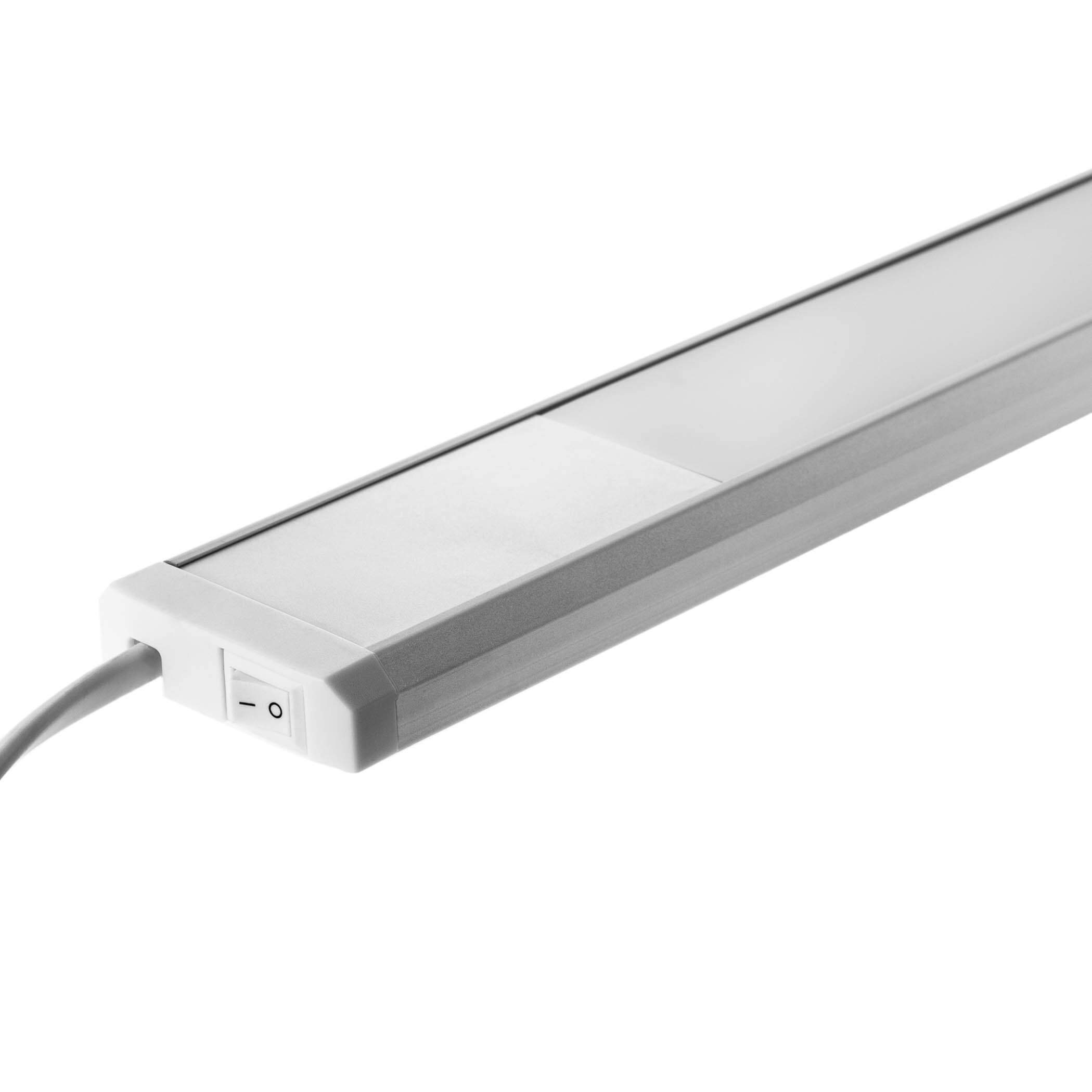 SEBSON Aufbauleuchte LED Unterbauleuchte 90cm, LED Leiste 15W, 975lm, warmweiß, Lichtleiste – Bild 2 von 5