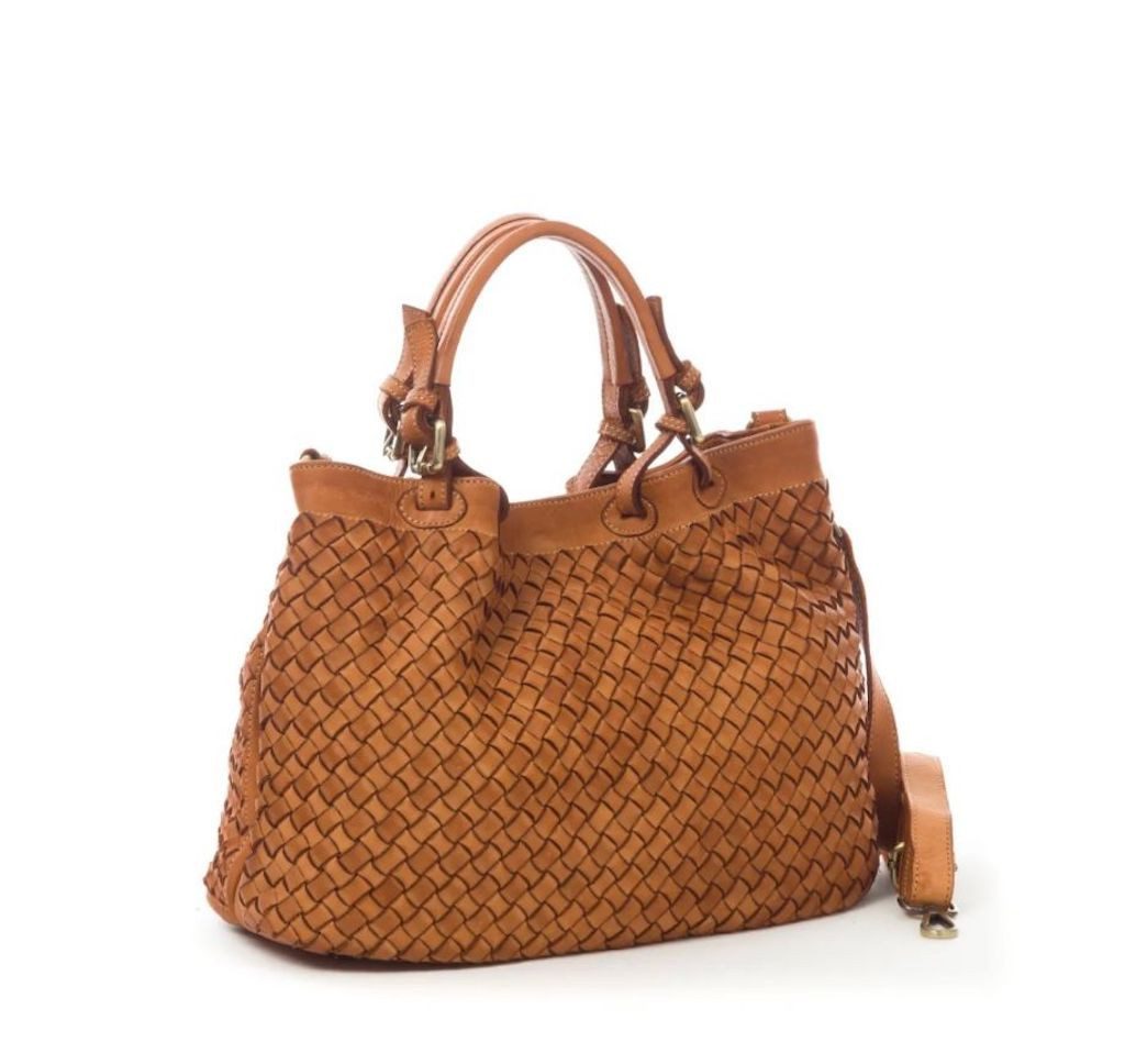 BZNA Handtasche Ronka Designer Umhängetasche Shopper, geflochtenes Leder günstig online kaufen