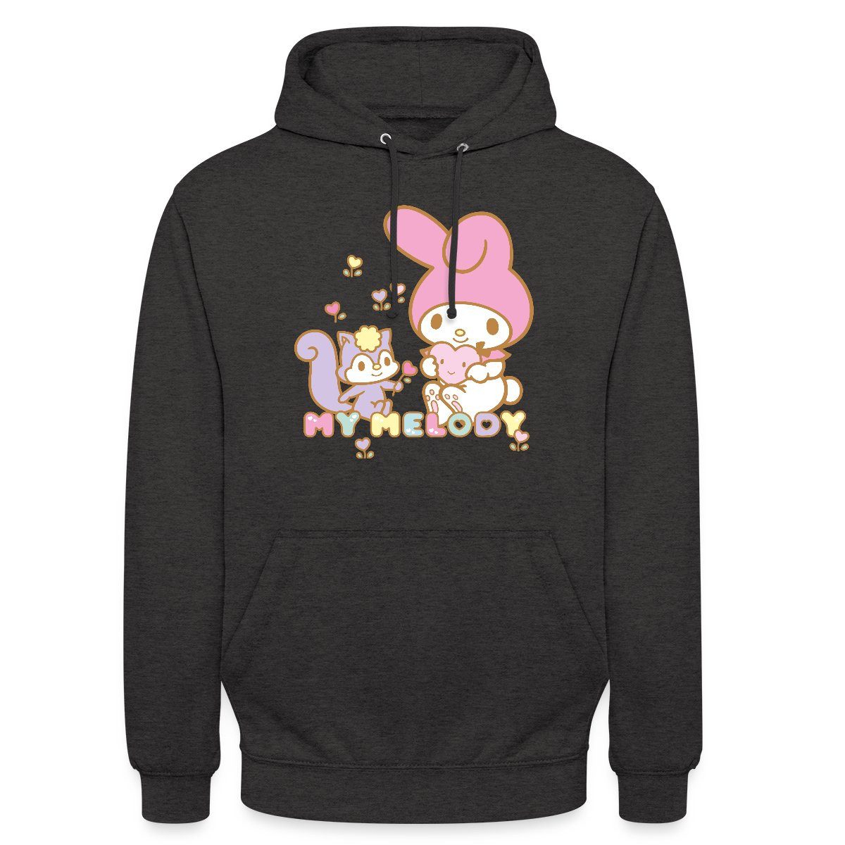 Hoodie My Melody Pflückt Mit Risu Herzblümchen Unisex Hoodie