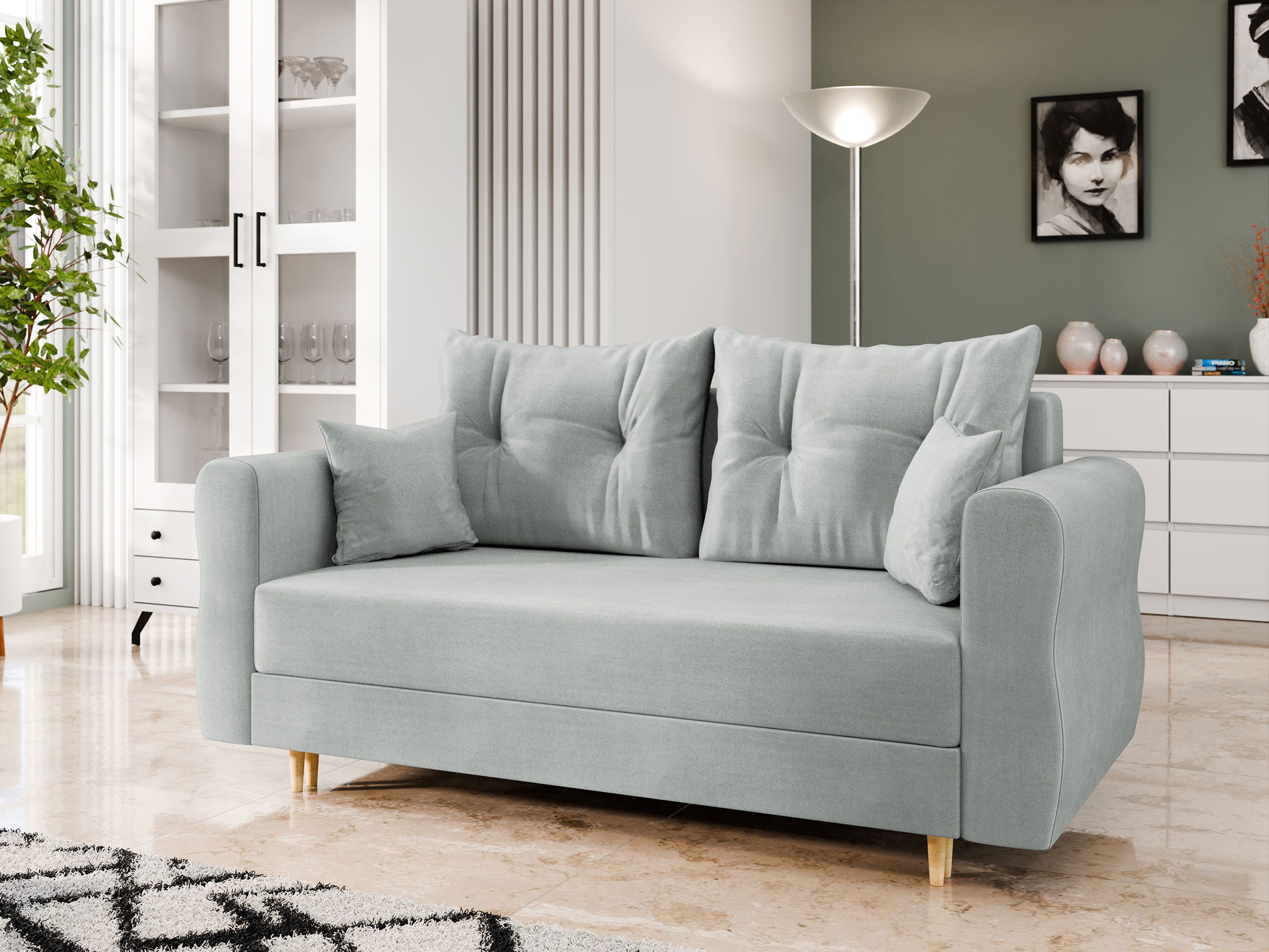 MIRJAN24 Schlafsofa Zako 2, mit Bettkasten günstig online kaufen