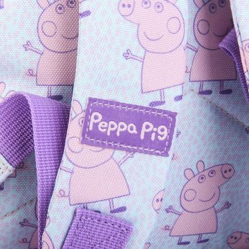 Peppa Pig Rucksack Peppa Wutz Pig Kinderrucksack Rosa 9 x 20 x 27 cm Kinder-Rucksack Kind