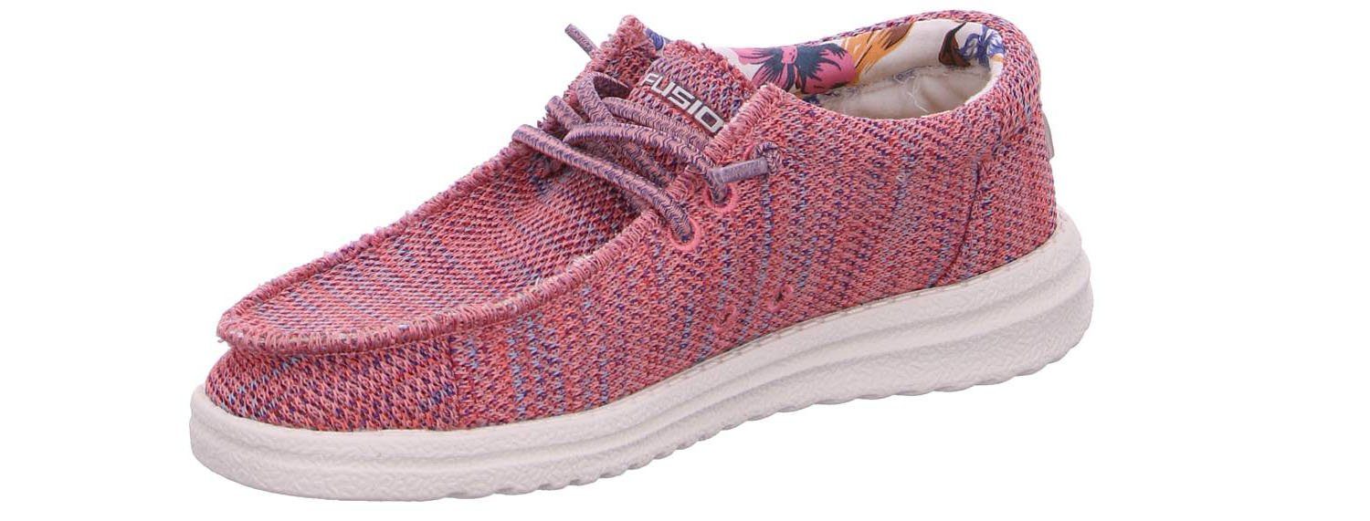 Fusion Fusion Emma Melange Knit Pink Slipper