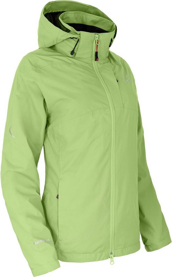 bergson outdoorjacke valdivia damen rad regenjacke netzfutter 12000 mm wassersaule kurzgrossen hell grun online kaufen otto