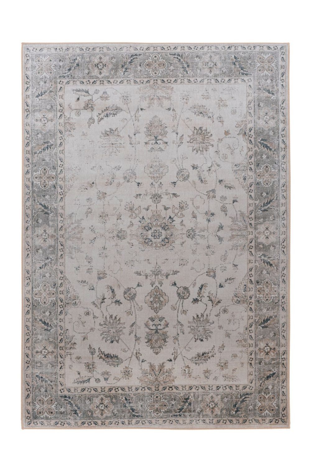 Teppich Boss Teppich Flachgewebe Teppich Pius 325 - Multi / Beige, rechteckig, Höhe: 5 mm