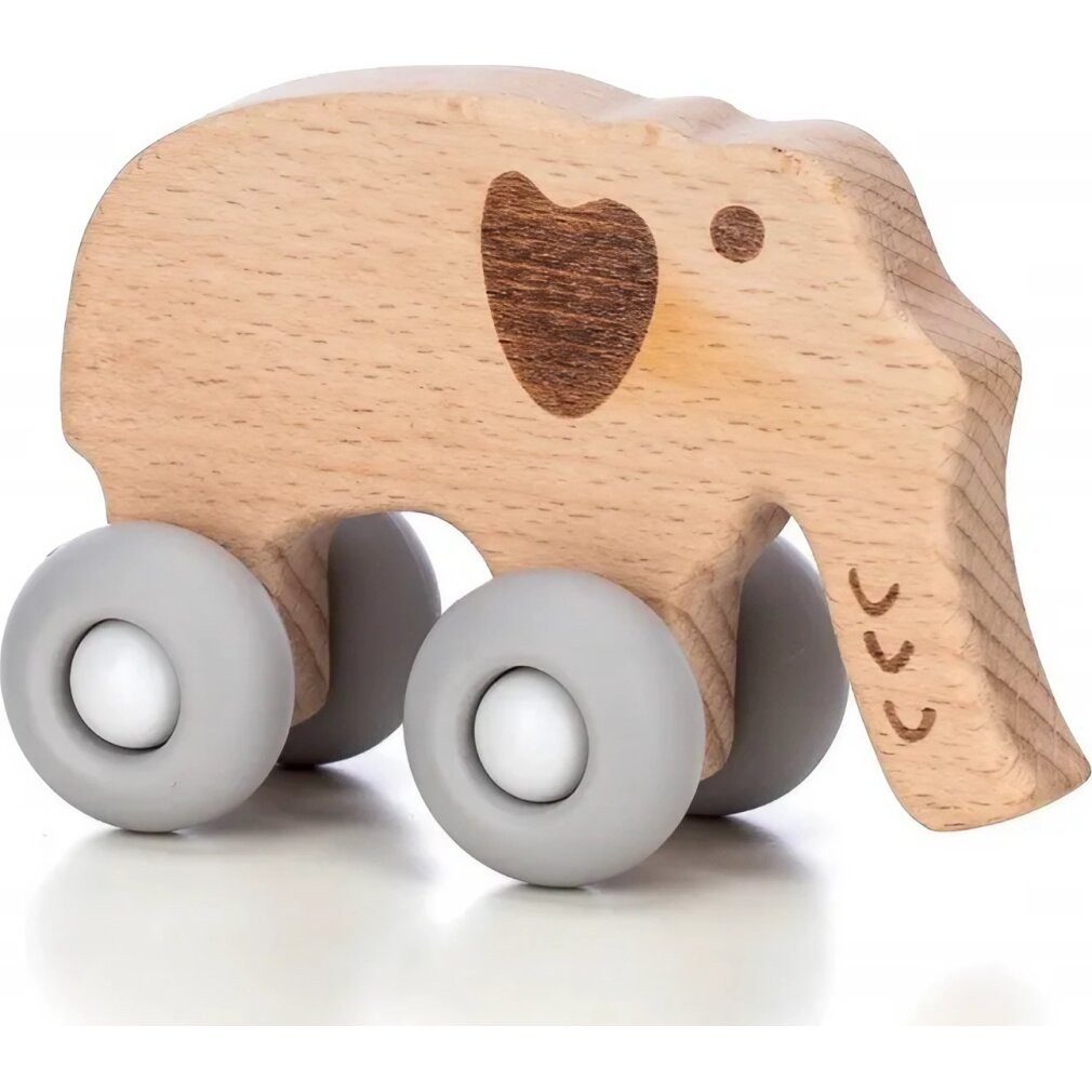 Spiel Reitender Elefant aus Holz