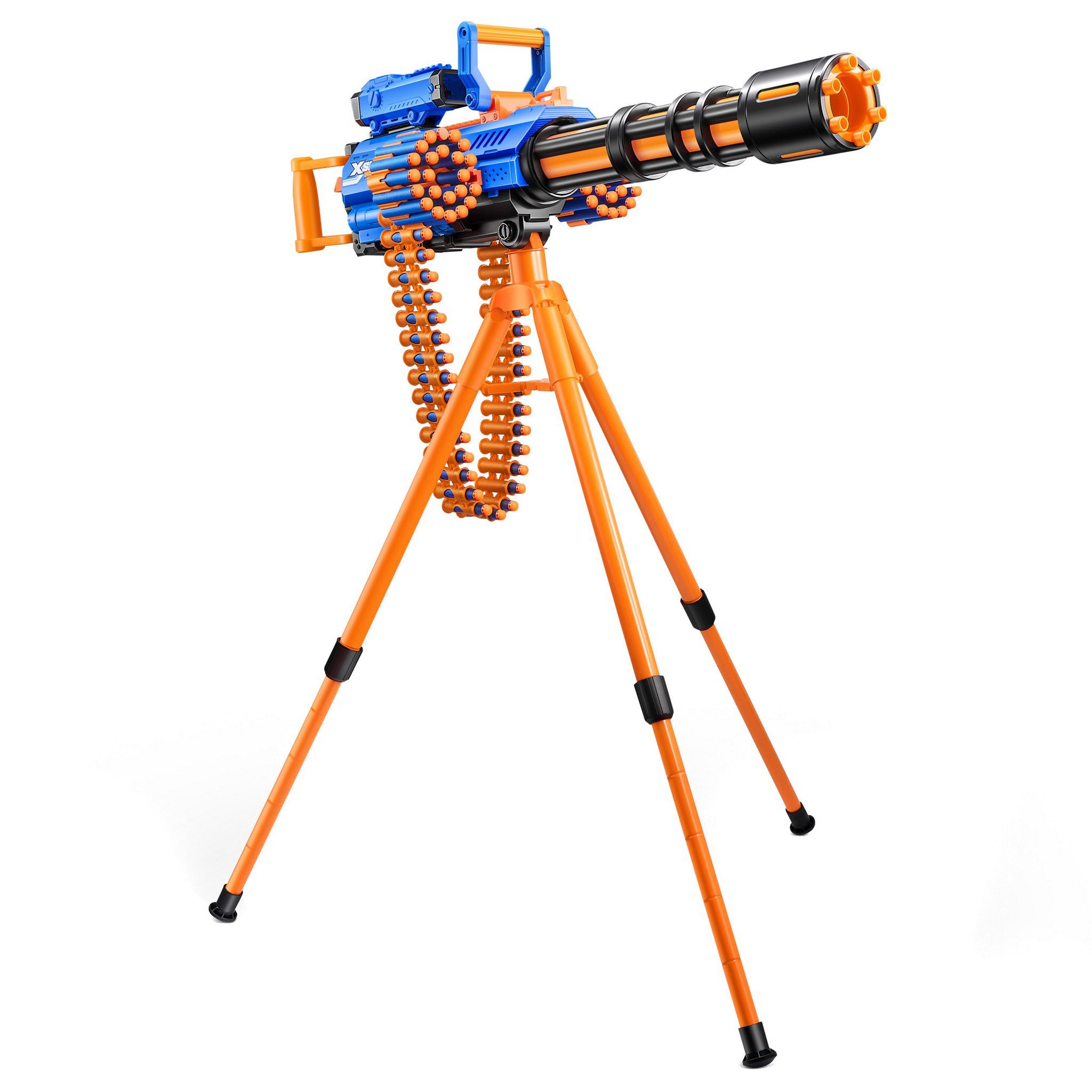 ZURU Blaster Insanity Rage Fire - Blaster motorisiert 72 Darts, X-Shot INSANITY Rage Fire Gatling-Blaster mit 72 Darts