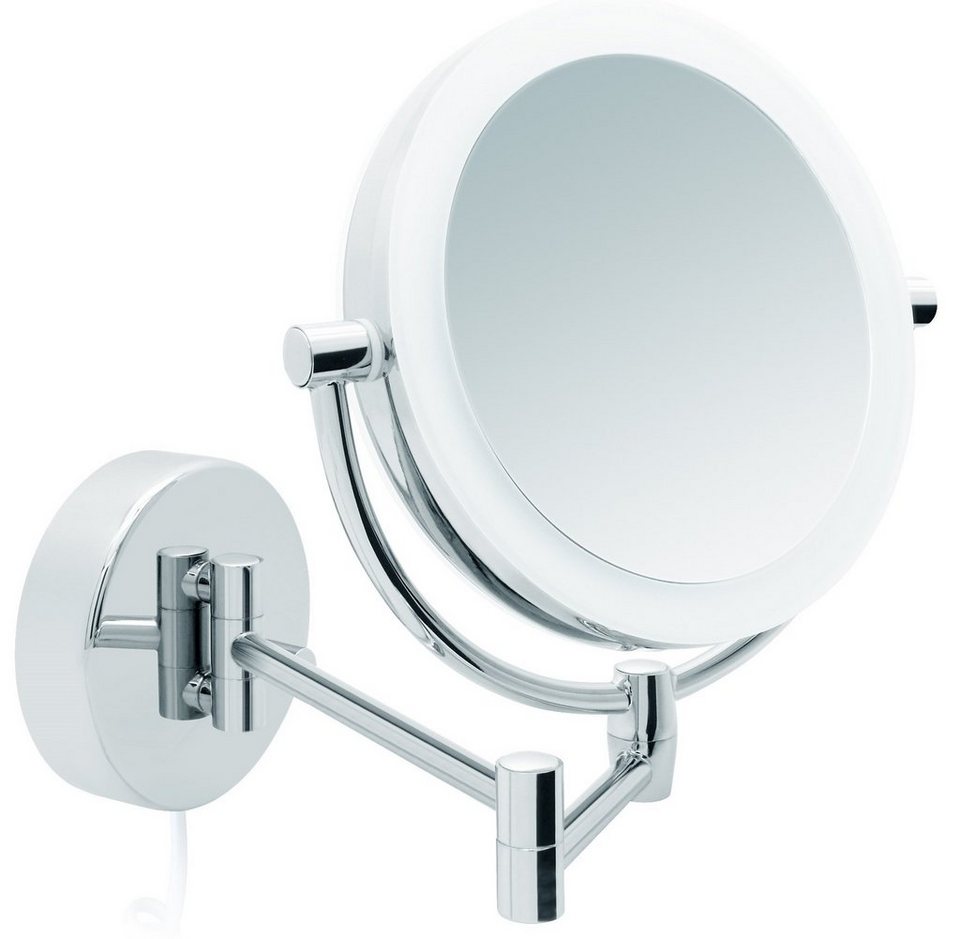 LED Beleuchtung Wand Kosmetikspiegel Schminkspiegel Badspiegel m 5-fach Zoom