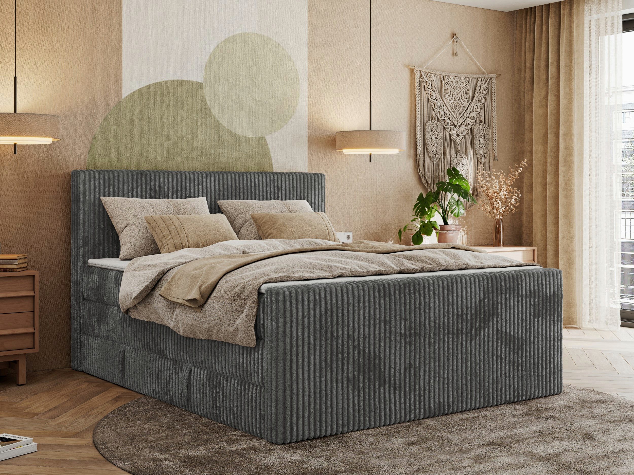 MKS MÖBEL Boxspringbett TILIANO KING DUO günstig online kaufen