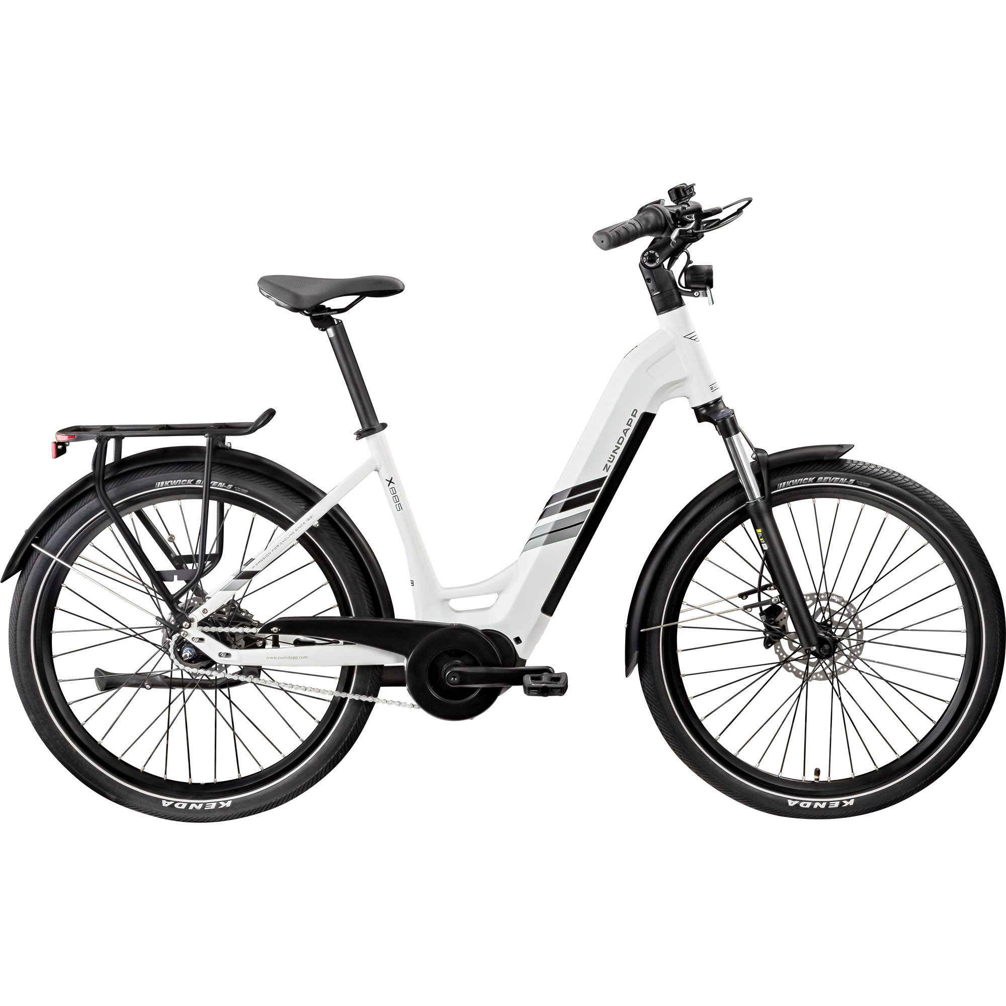 Zündapp E-Bike Cityrad X885, 7 Gang, Nabenschaltung, Mittelmotor, 550 Wh