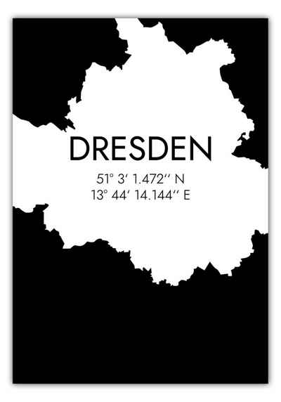 MOTIVISSO Poster Dresden Koordinaten #5