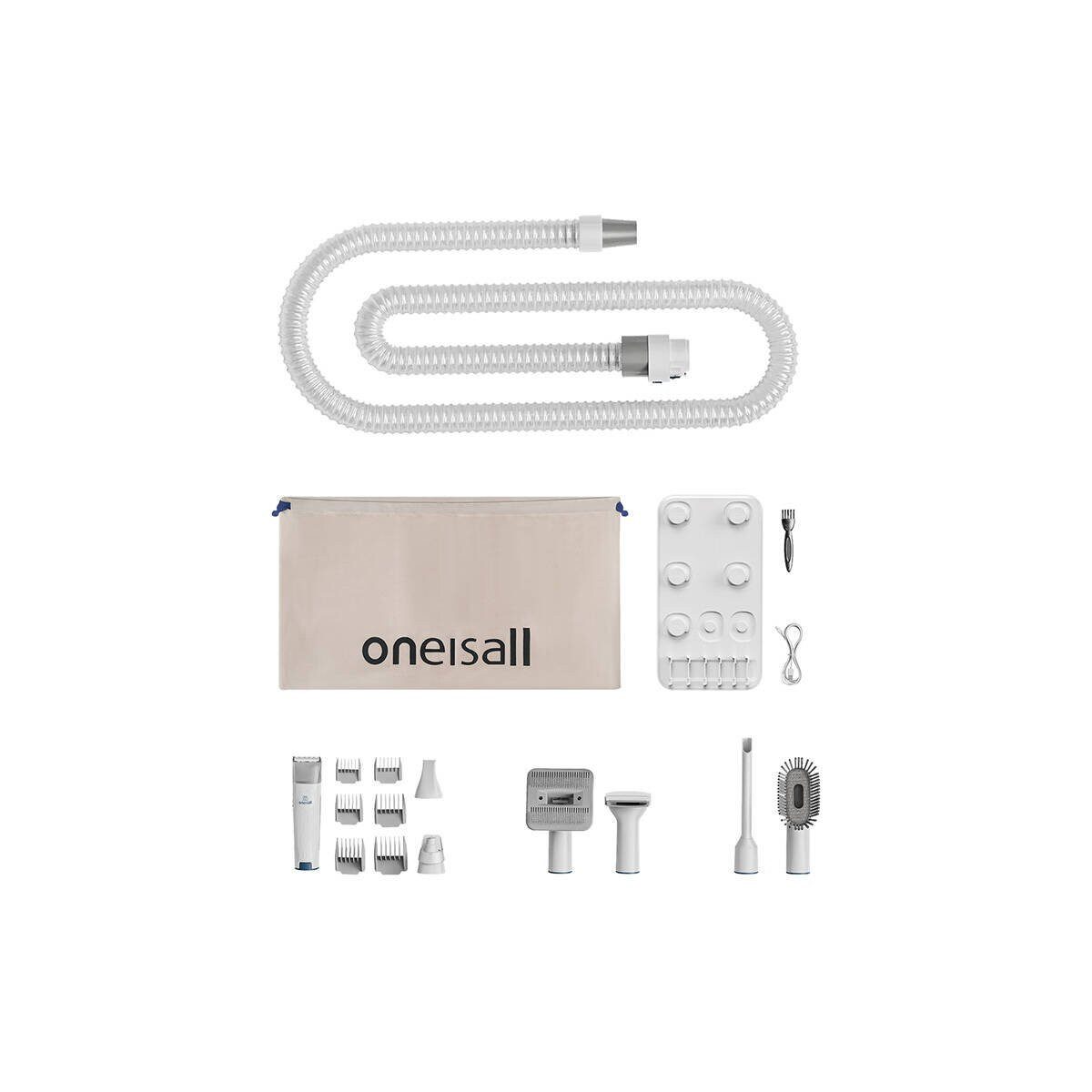 Oneisall Handstaubsauger Oneisall LM2 Haustierpflegeset 5-in-1 Tierhaarsauger leise