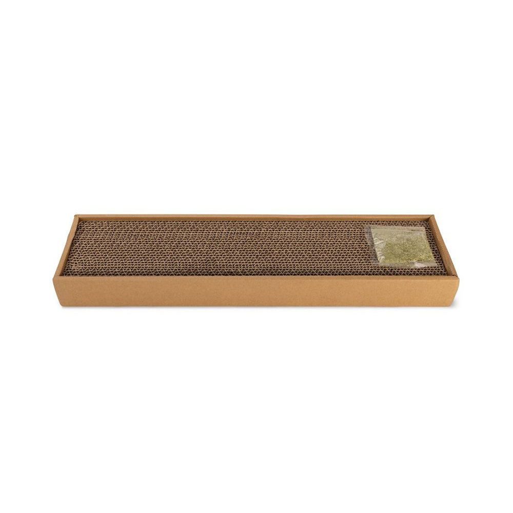 Kratzpappe Beeztees Minus One Kratzbrett aus Pappe Größe: 48,5 x 12 x 5 cm