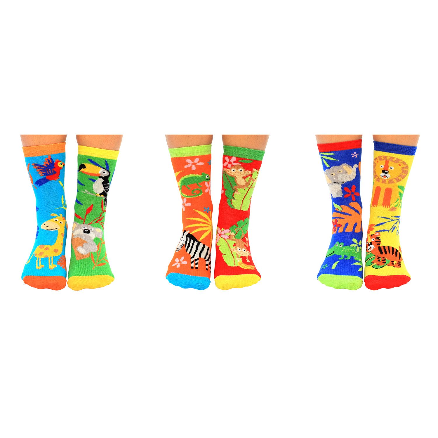 United Oddsocks Freizeitsocken Mini Explorer Abenteuer Oddsocks Socken in 27-30,5 im 6er Set