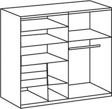 Wimex Schwebetürenschrank Oldenburg mit Spiegel