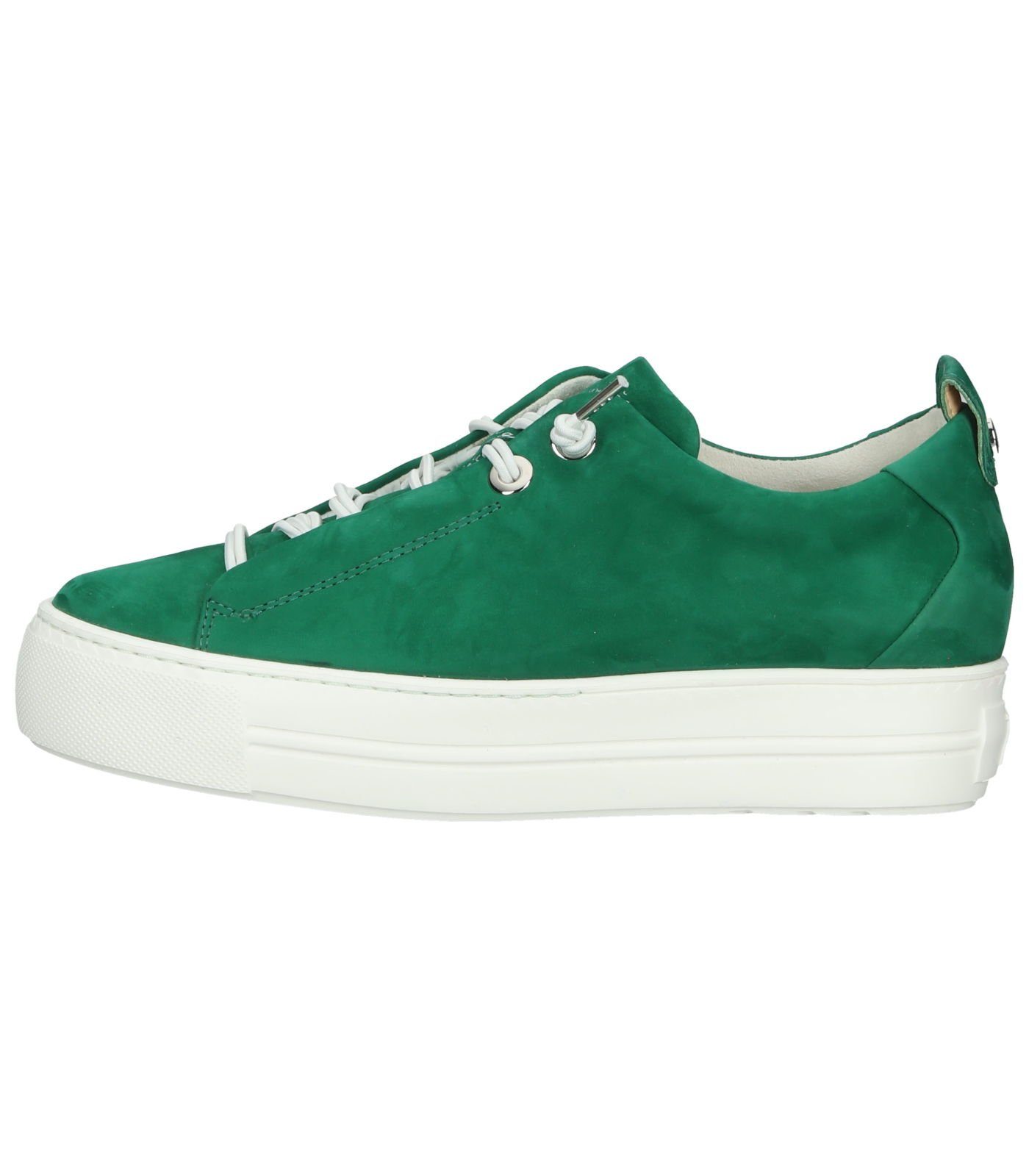 Green Sneaker Sneaker Grün Paul Nubukleder