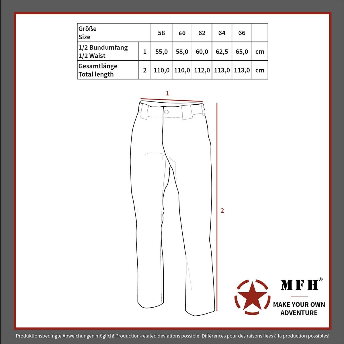 Max Fuchs AG Outdoorhose BW Feldhose, günstig online kaufen