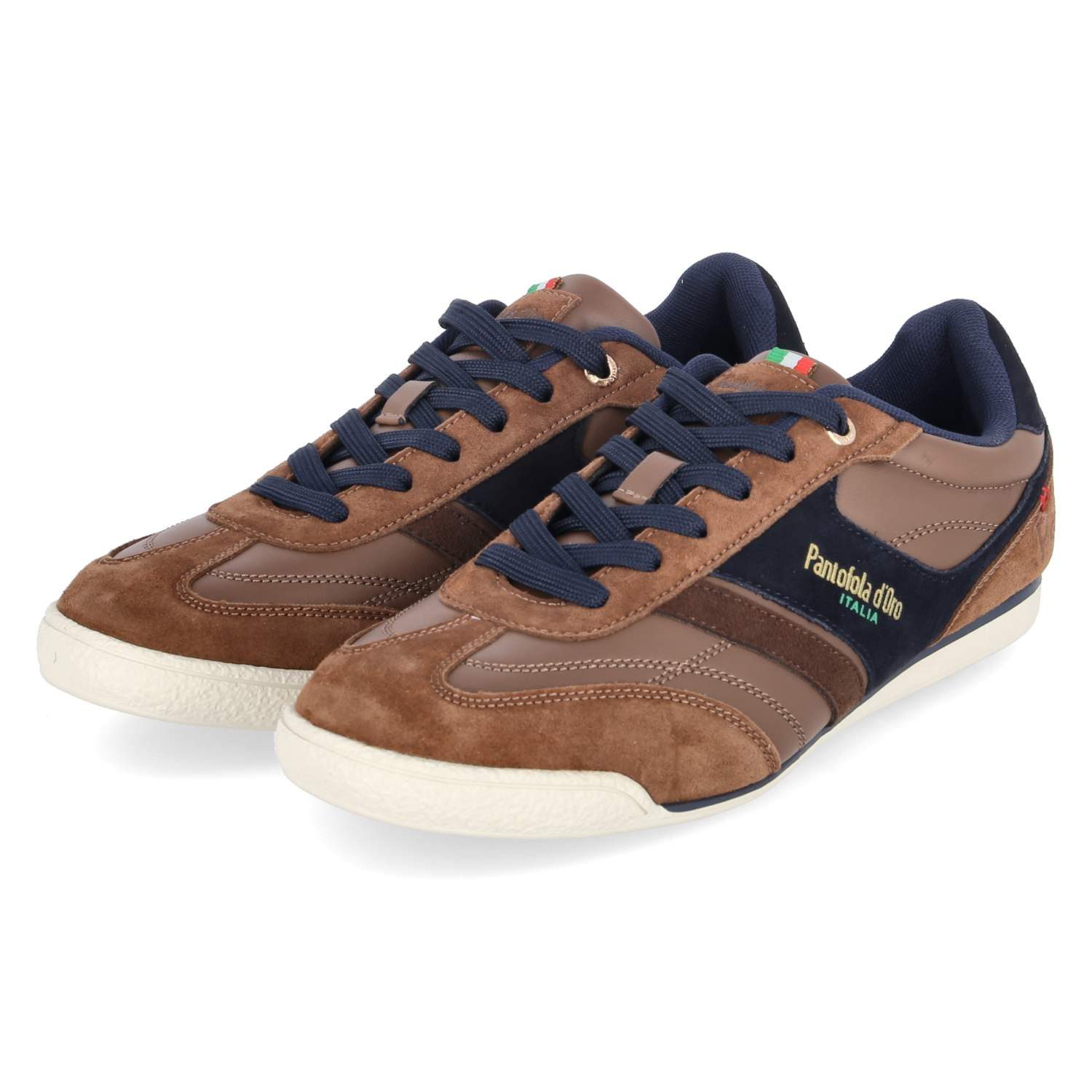 Pantofola d´Oro Pantofola d'oro Sneaker Low PD001000763M-01 Herren Synthetik brown Schnürschuh