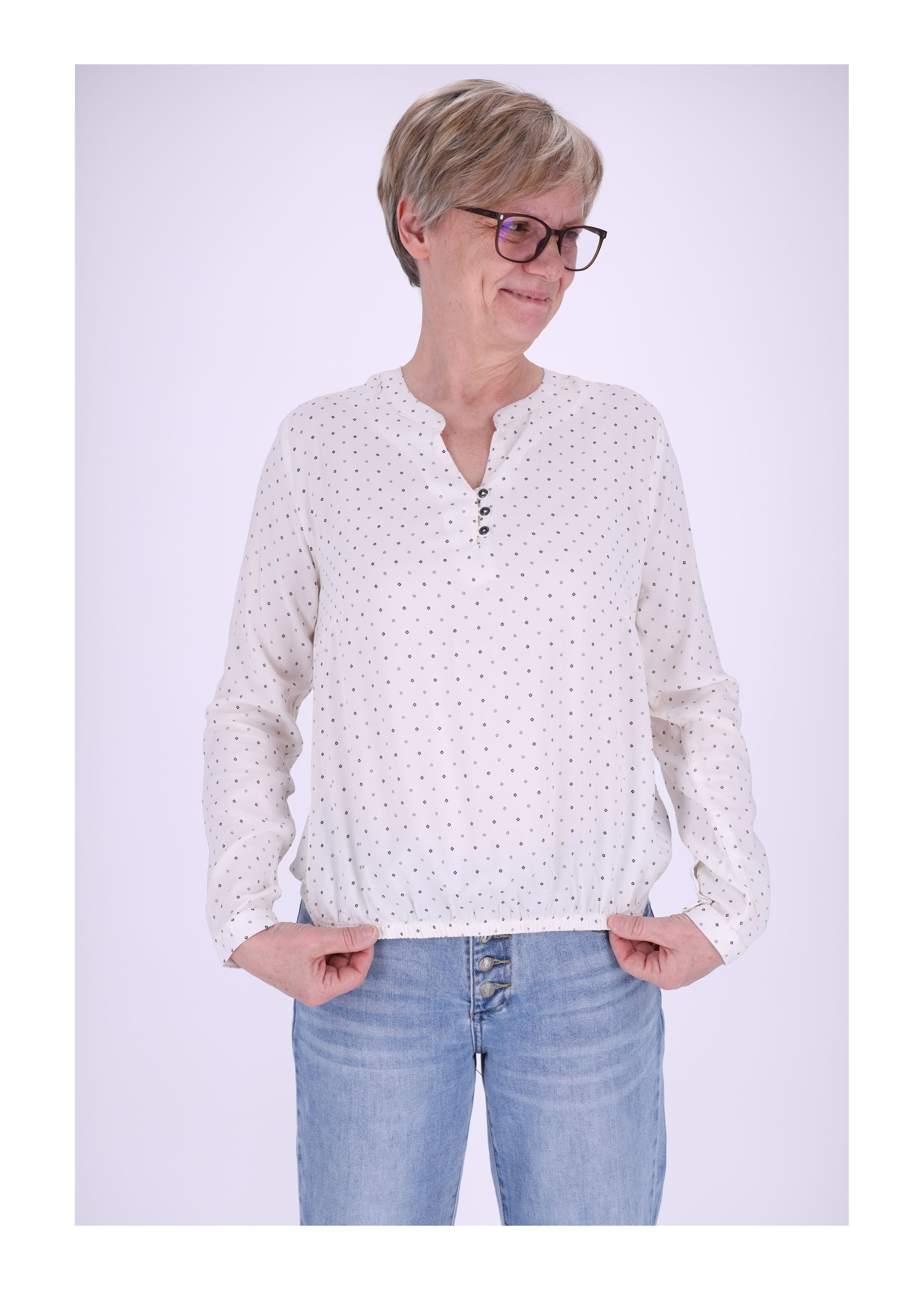 SPLASH OF COLOR Klassische Bluse Schlupfbluse günstig online kaufen