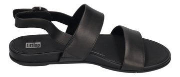 Fitflop GRACIE LEATHER BACK Riemchensandalette Black