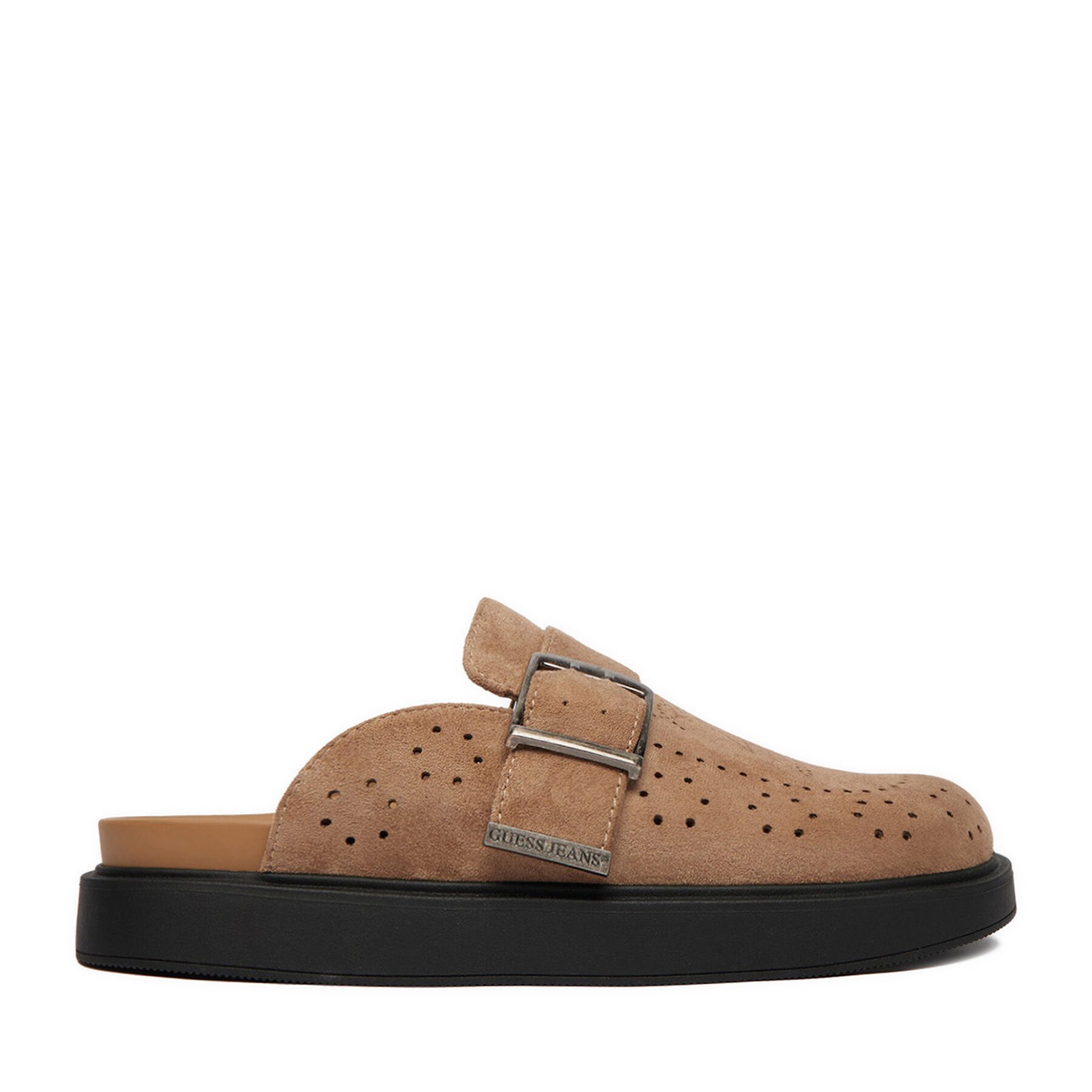 Guess Jeans Damen-Flip-Flops Beige Badepantolette