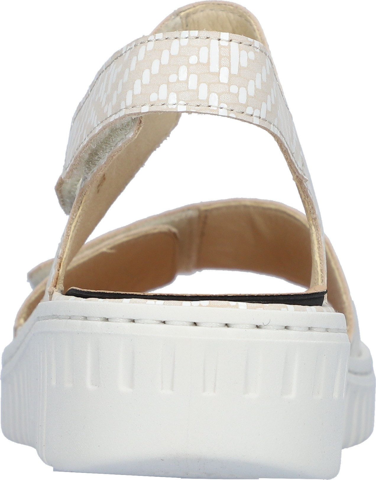 Waldläufer H-Willow Keilsandalette Sommerschuh, Sandale, Klettschuh mit Kork-Fußbett, Weite H