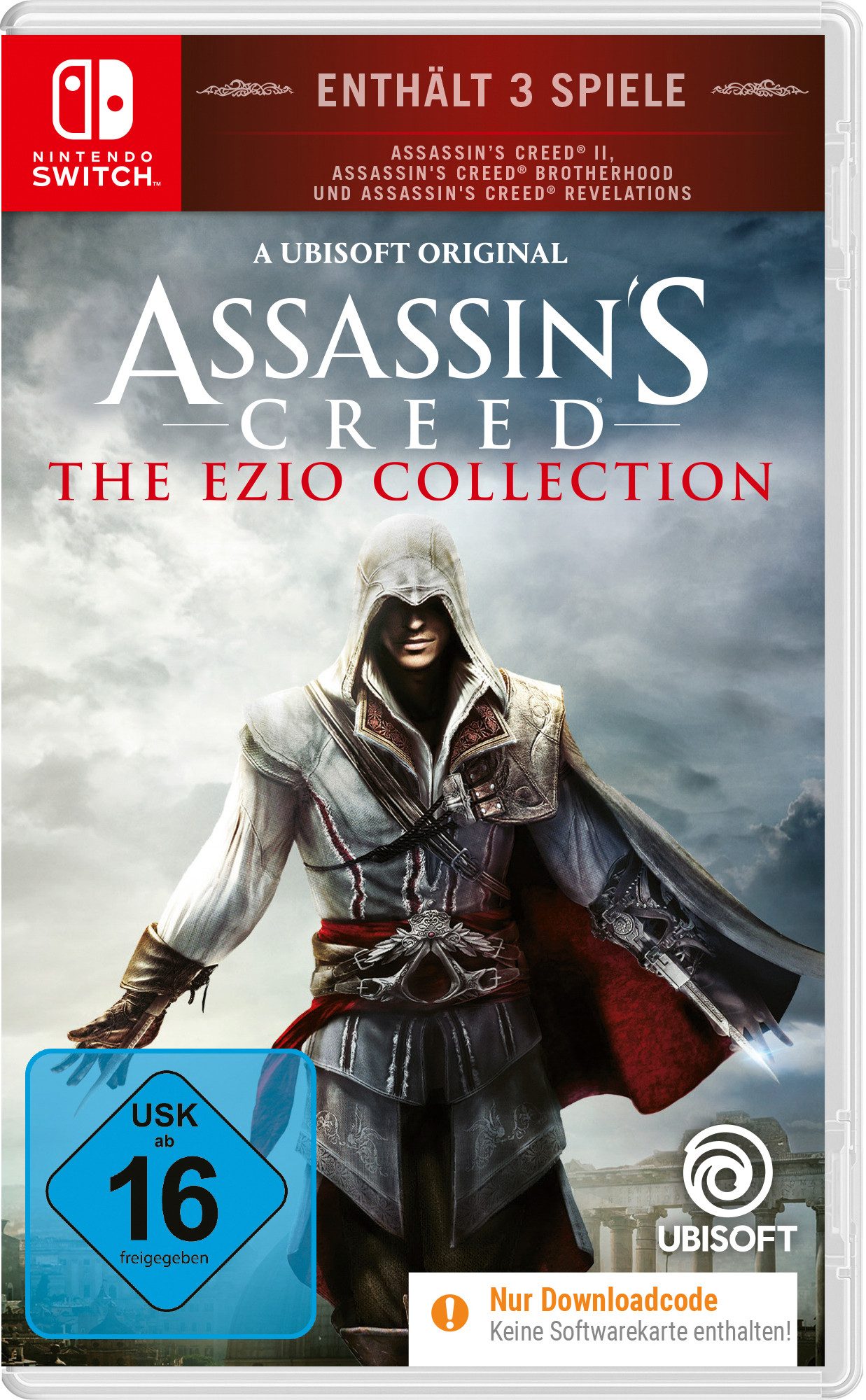 Assassin's Creed Ezio Collection Nintendo Switch, Code in a Box