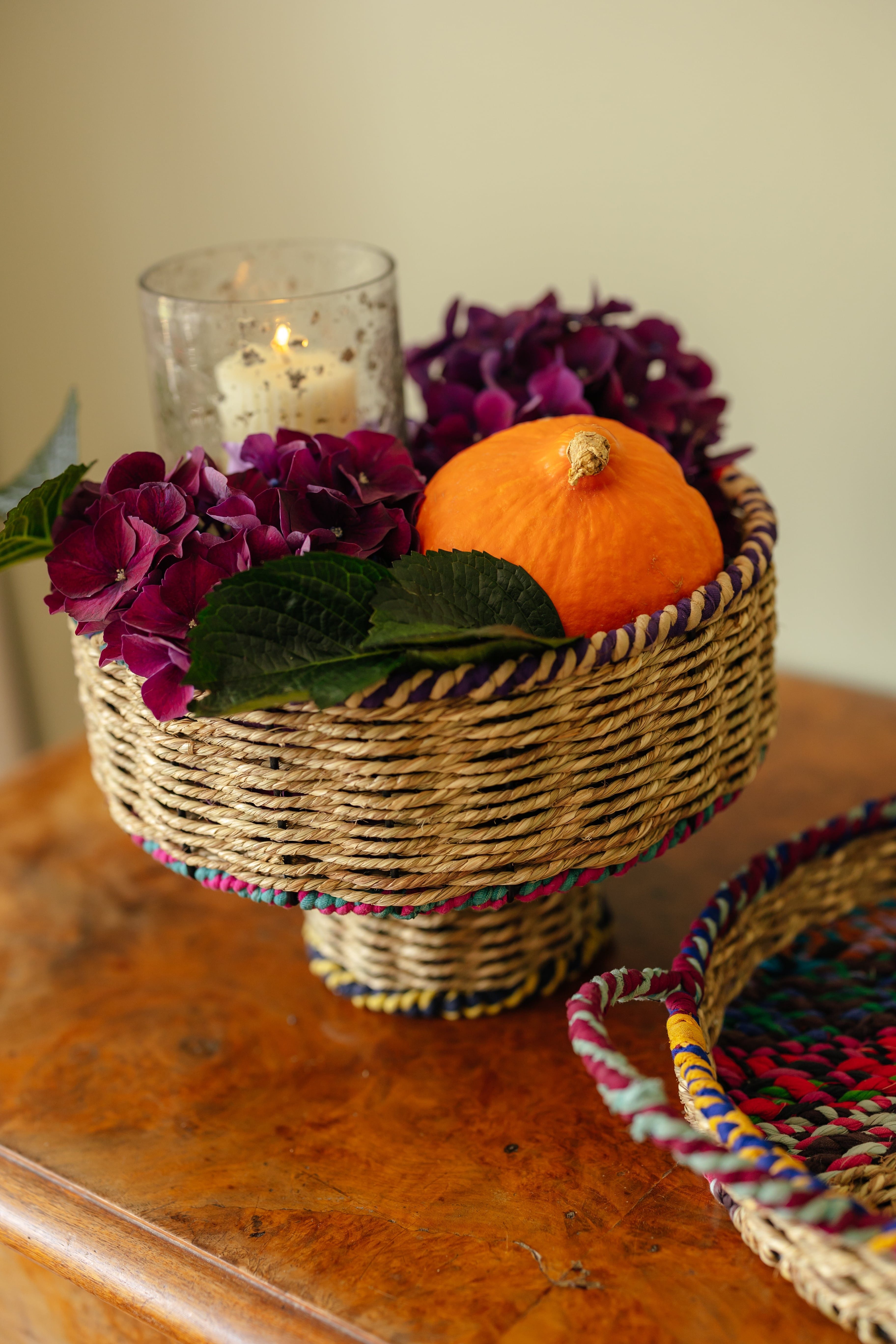 El Puente Etagere Etagere, Handmade, Messing/Textil, Fair Trade