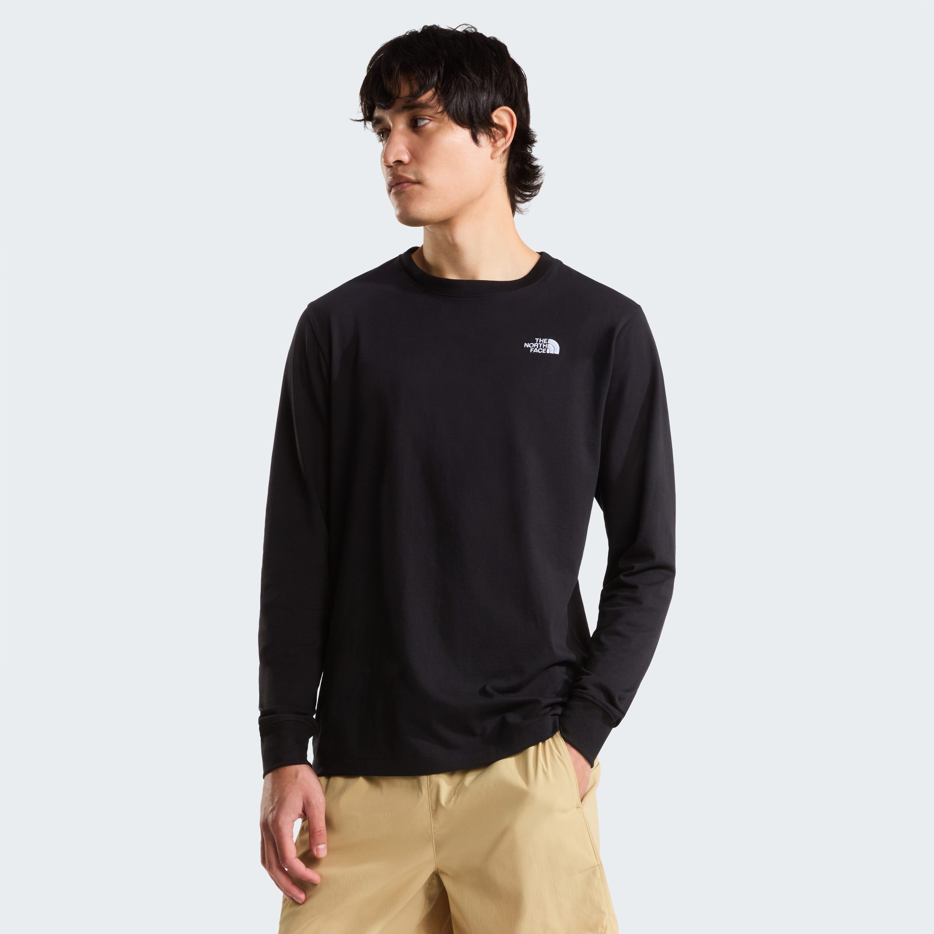 The North Face T-Shirt M EVOLUTION SIMPLE DOME REGULAR LONG SLE reguläre Passform, Kurzarm, für Fitness und aktive Freizeit