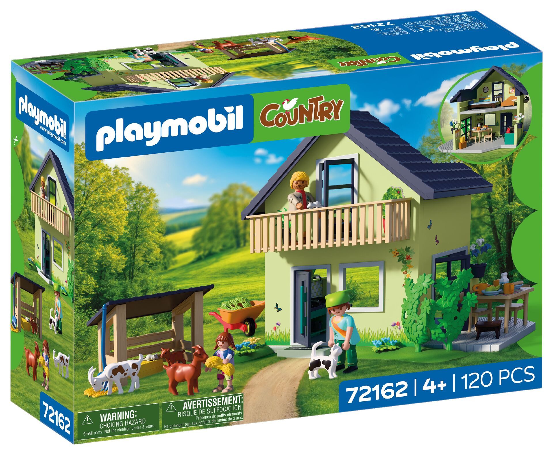 Playmobil® Bauernhaus (72162), Country Konstruktions-Spielset, Made in Europe